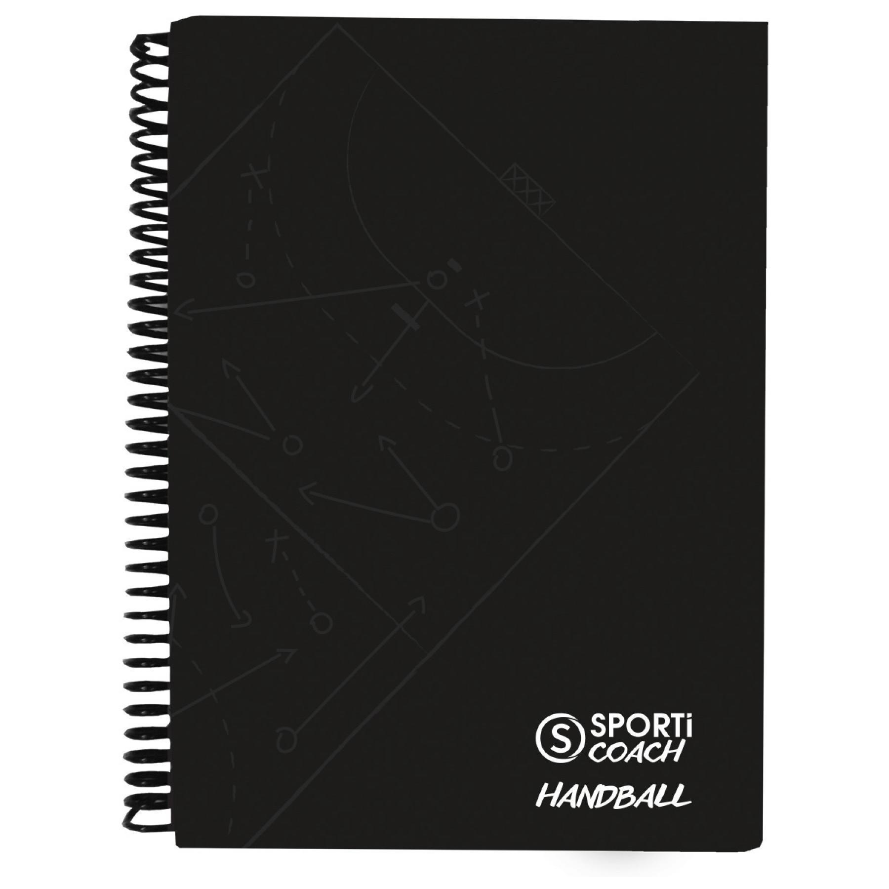 Spiral handball coach notebook a5 Sporti