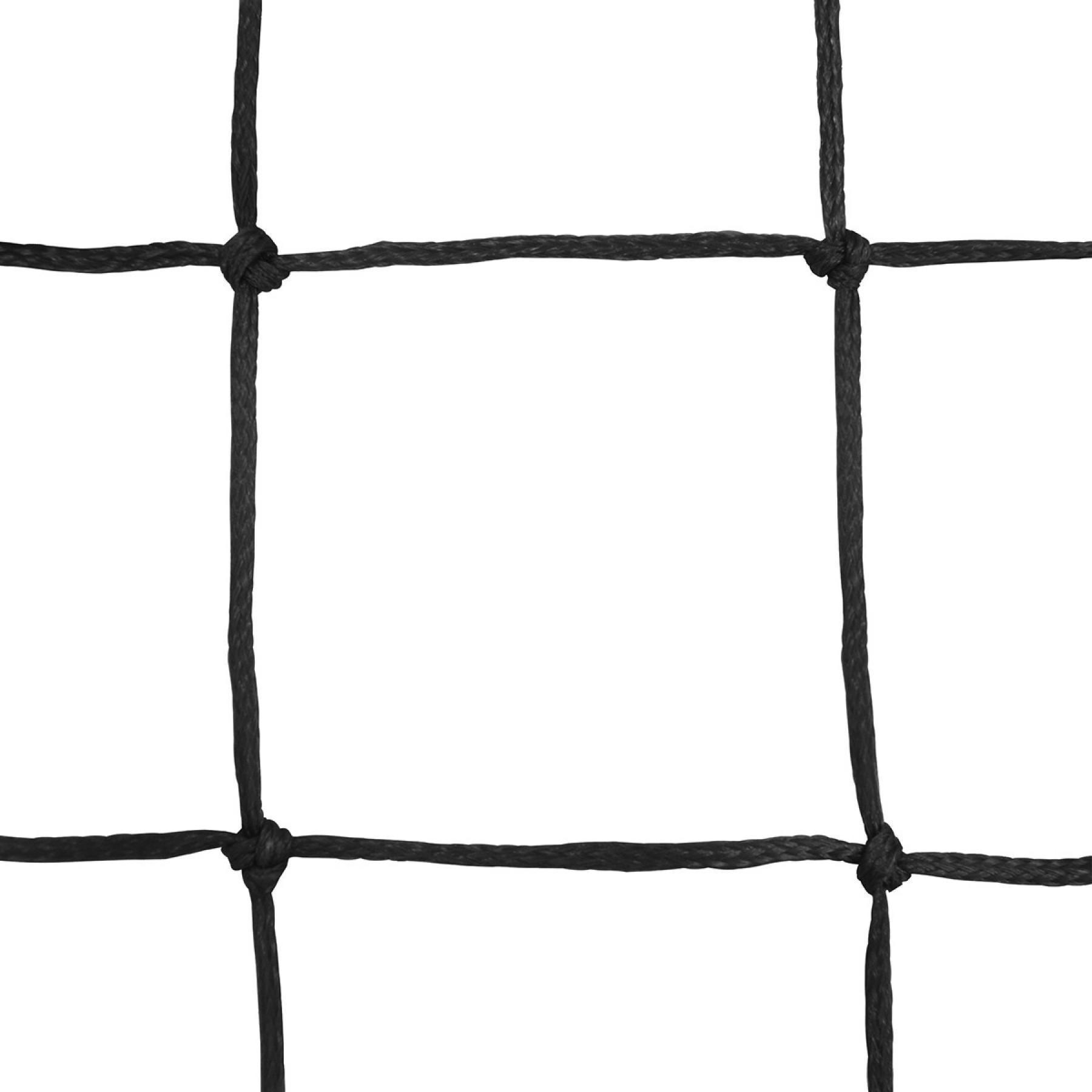 Pair of handball nets pe braided 3mm single mesh 100 Sporti France
