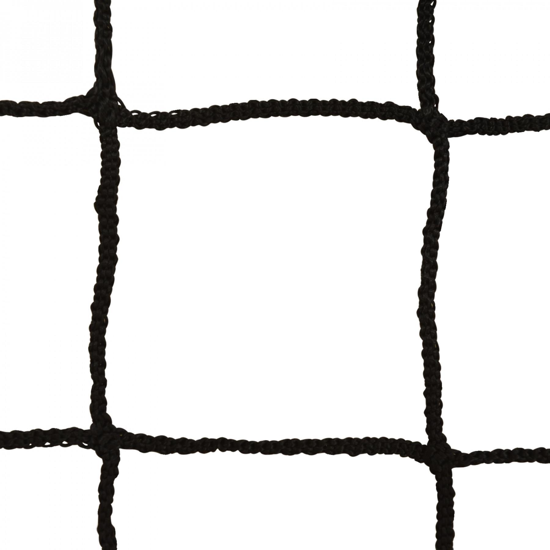 Pair of handball nets pp braided 4mm single mesh 100 Sporti France