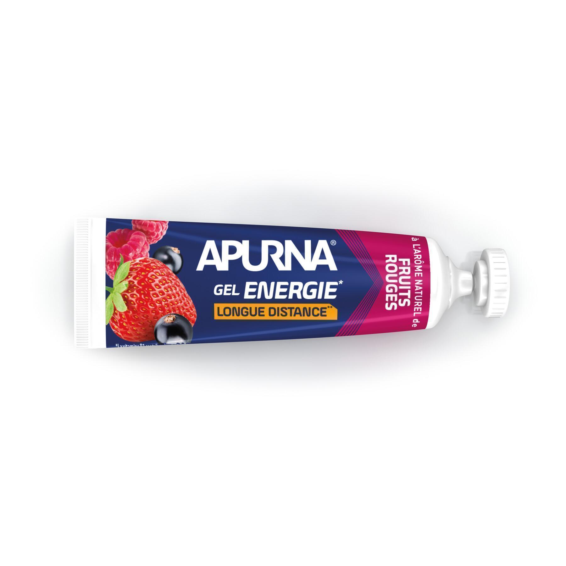 Batch of 25 gels Apurna Energie fruits rouges - 35g 