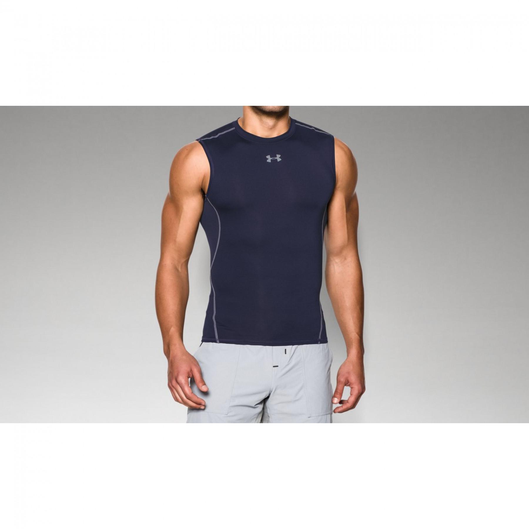 Sleeveless compression T-shirt Under Armour HeatGear® - Compression  garments - Protections - Equipment
