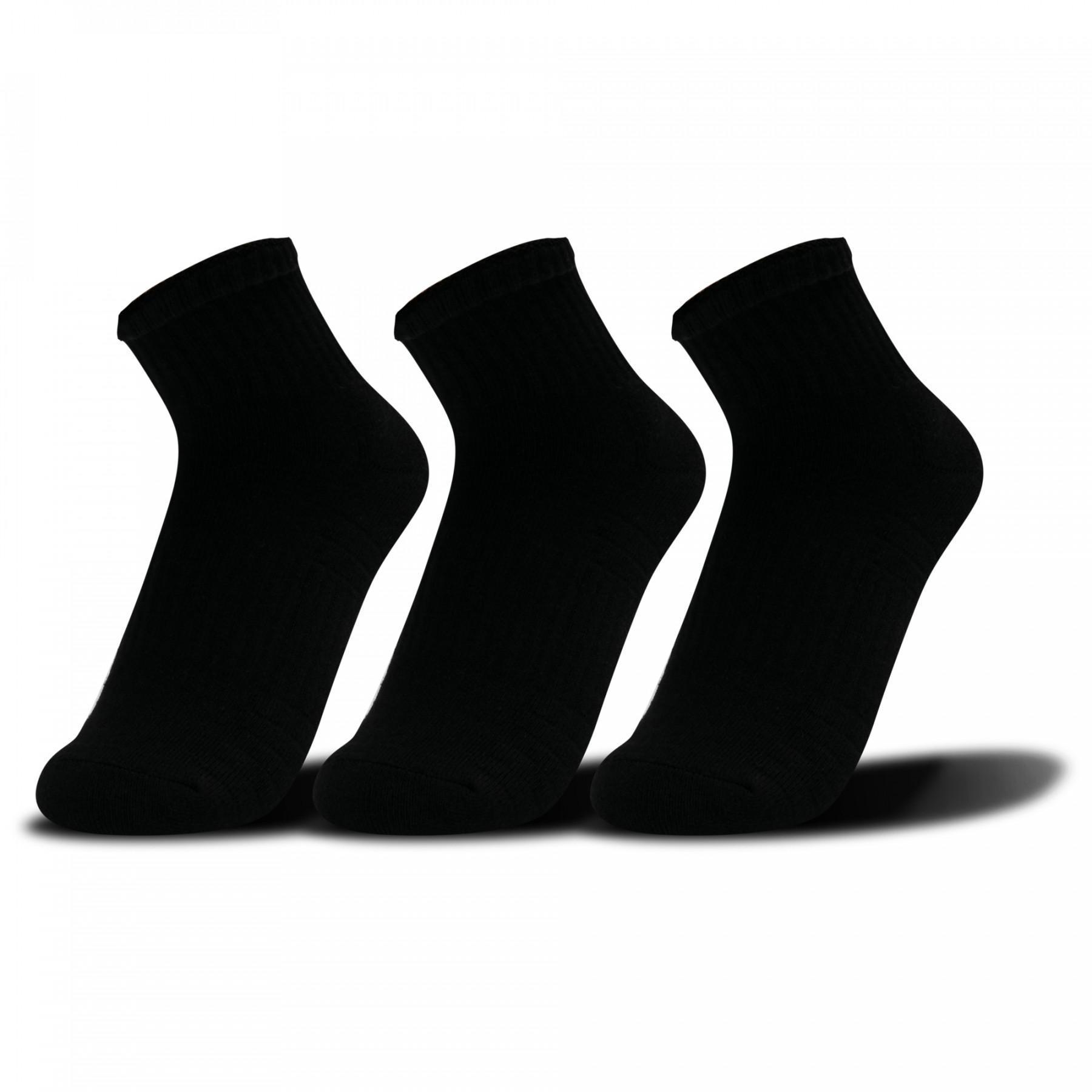 Set of 3 pairs of socks Under Armour Training Coton Quarter