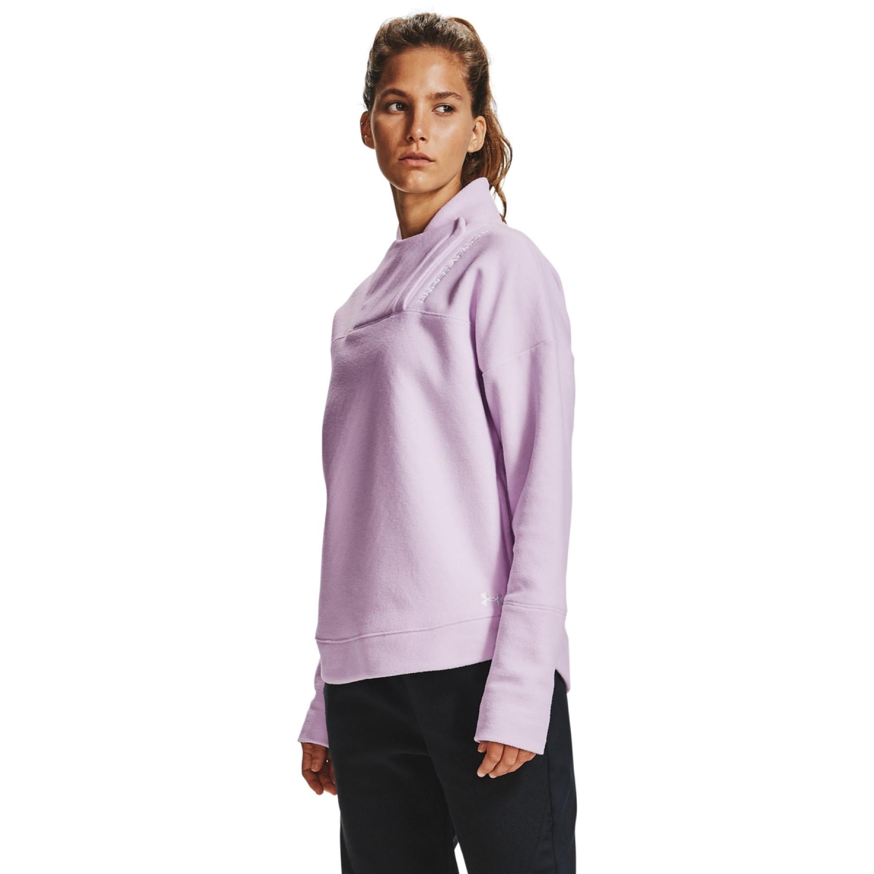Women's sweatshirt Under Armour à col châle recoverfleece
