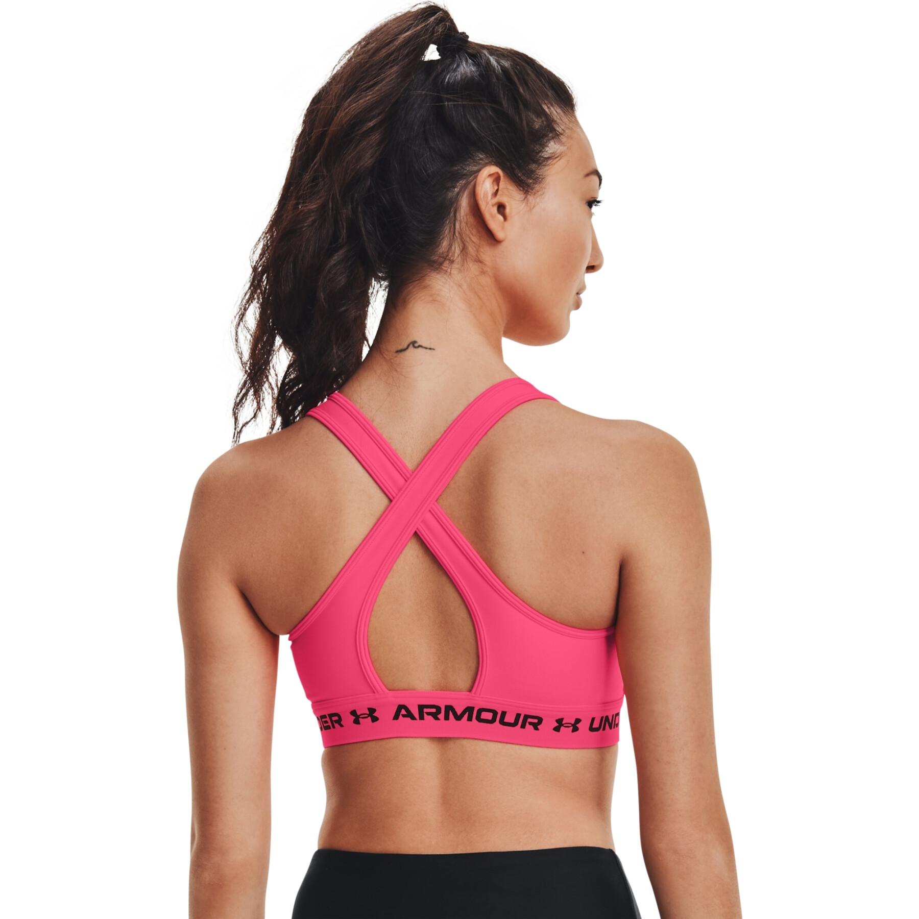 Women's moderate support sports bra Under Armour® Crossback - Slocog wear -  Under Armour Embiid 2 - Sports bras - Women's wear