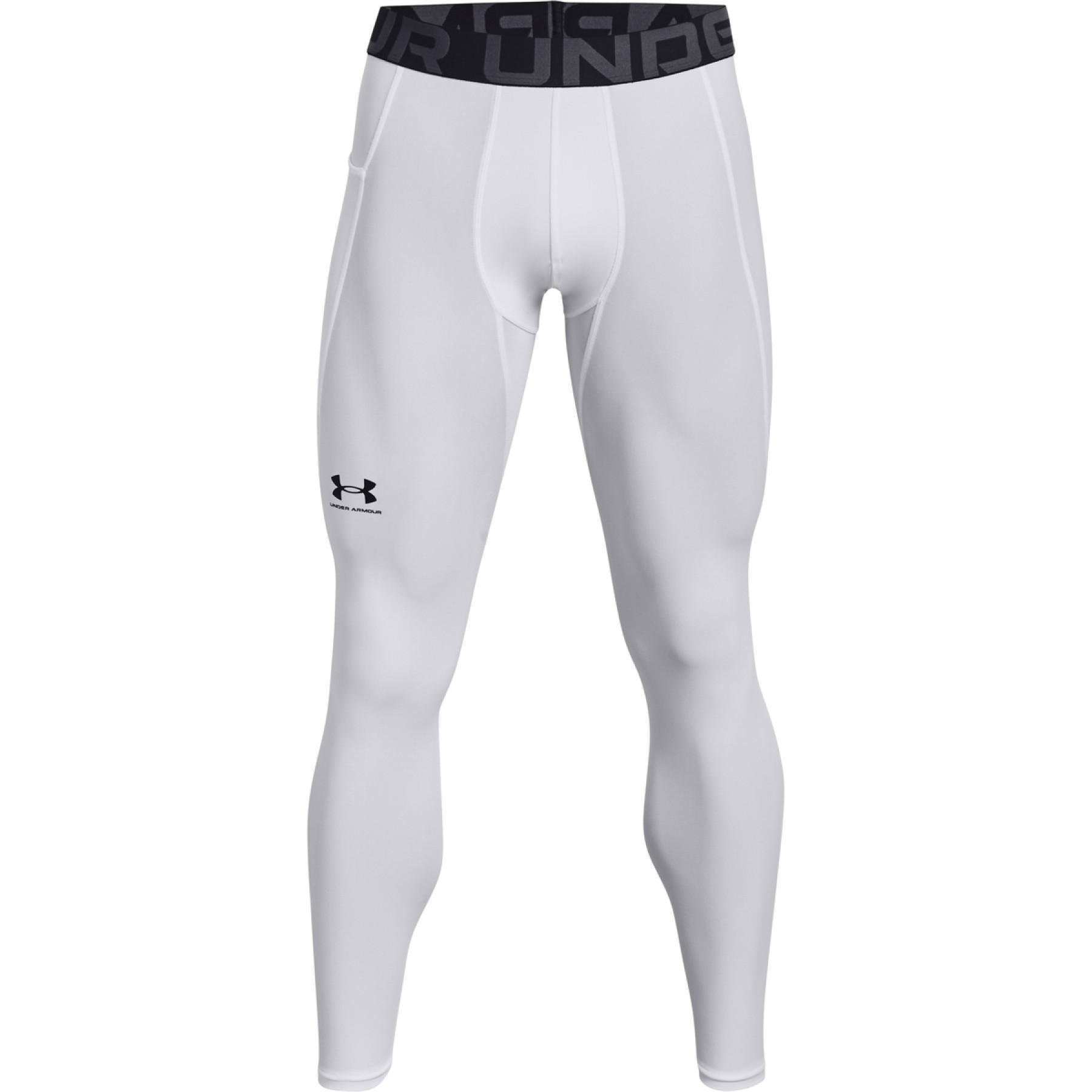 Under Armour Mens Charged Compression Tights (Graphite/Stealth Grey/Bl