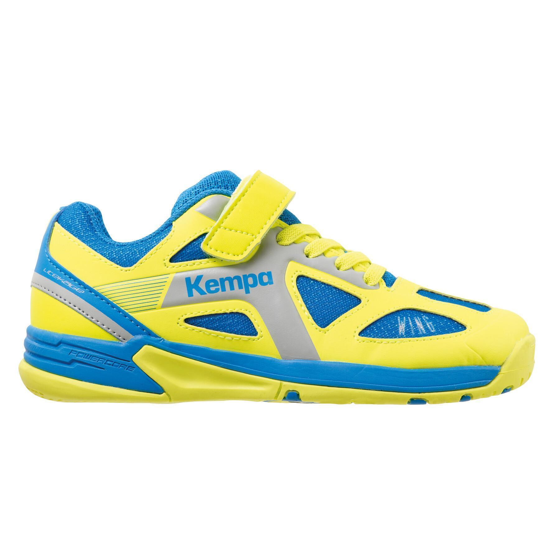 Velcro kid shoes Kempa Wing