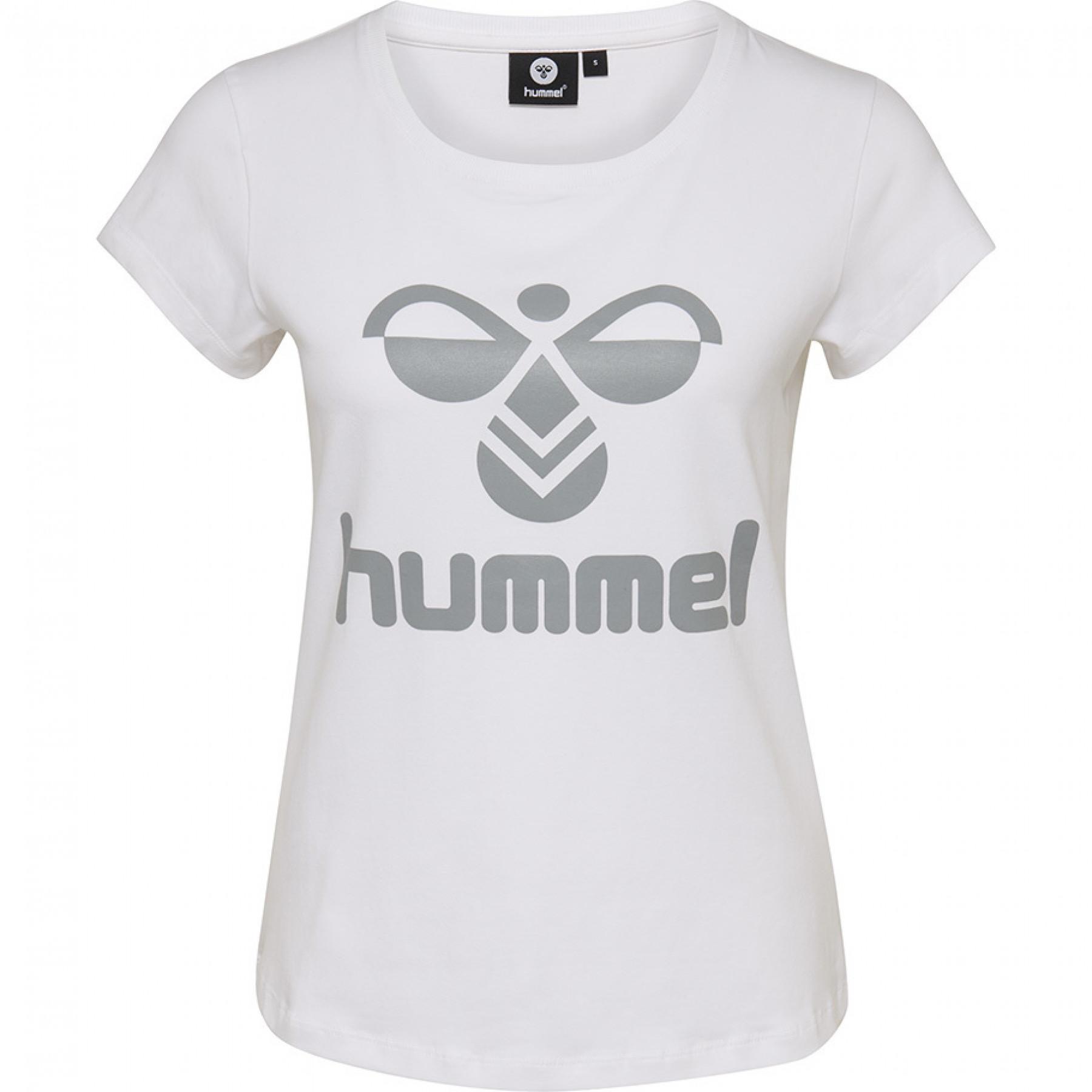 Women's T-shirt Hummel jane white grey