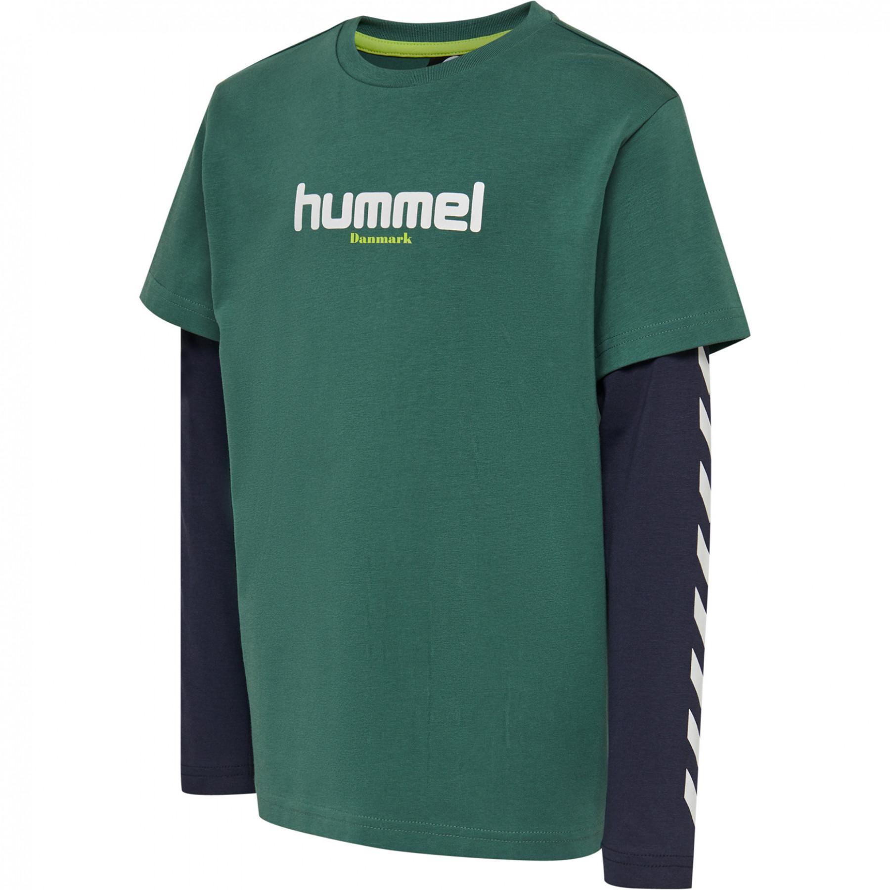 T-shirt long sleeves child Hummel hmlhikaro
