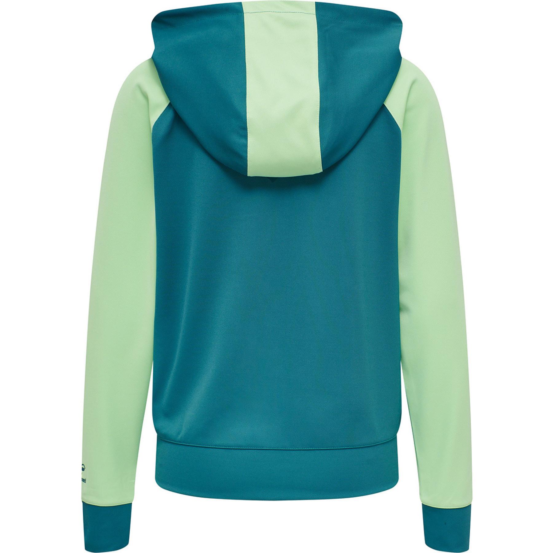 Women's hooded sweatshirt Hummel hmlaction zip
