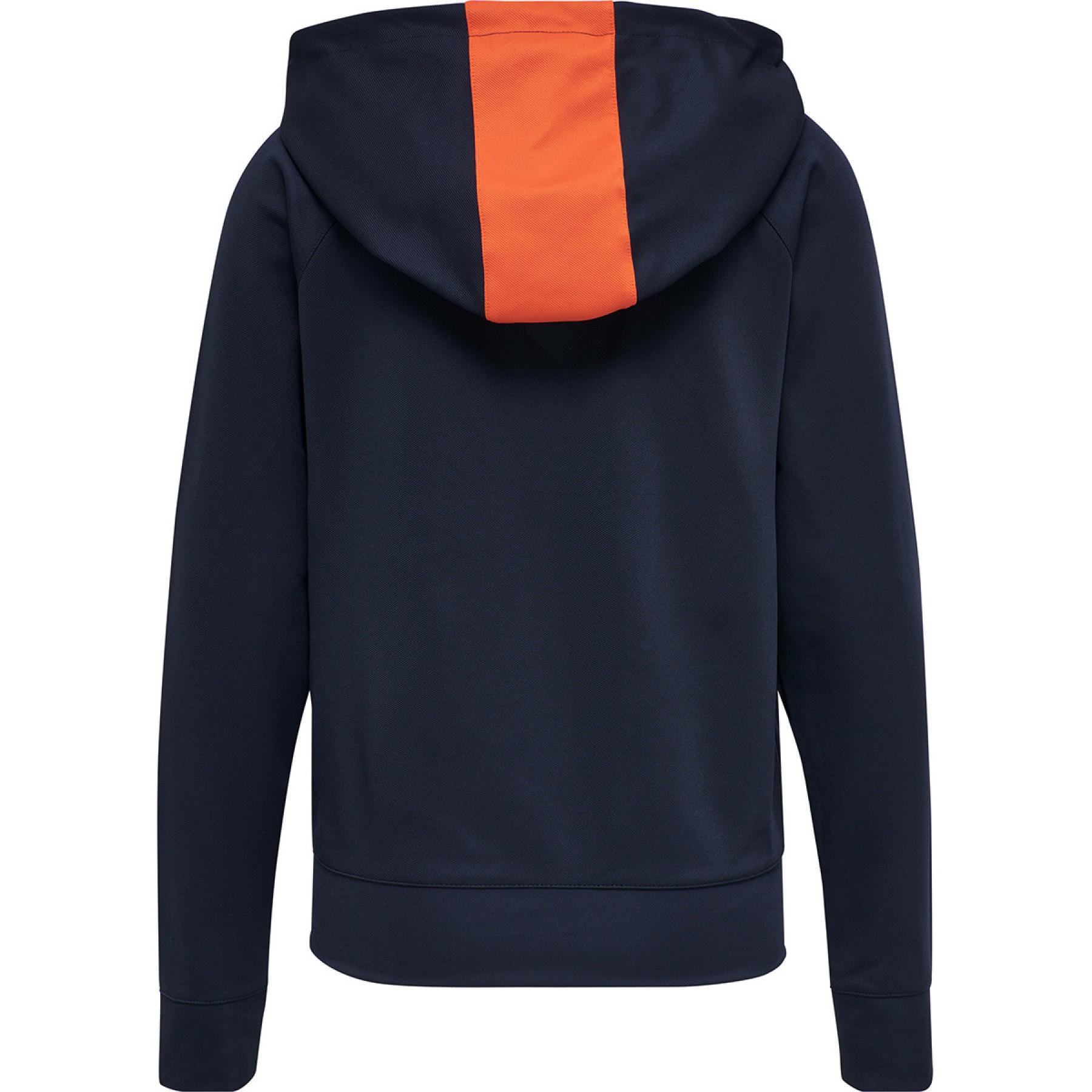 Women's hooded sweatshirt Hummel hmlaction zip