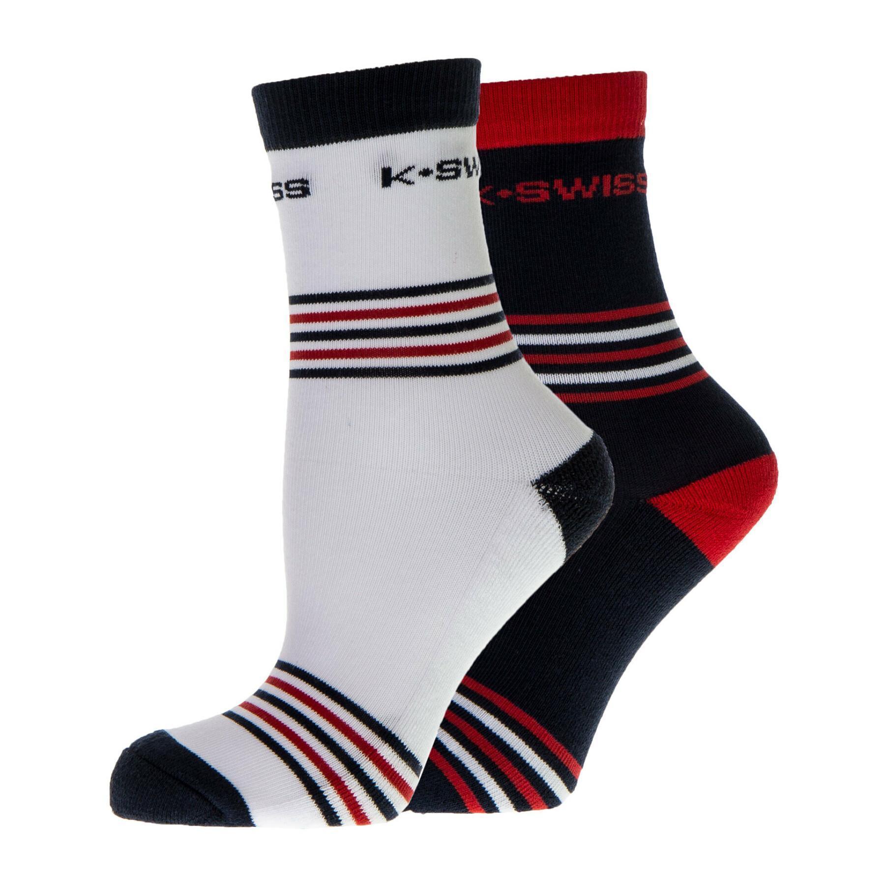 Set of 2 pairs of socks K-Swiss Heritage