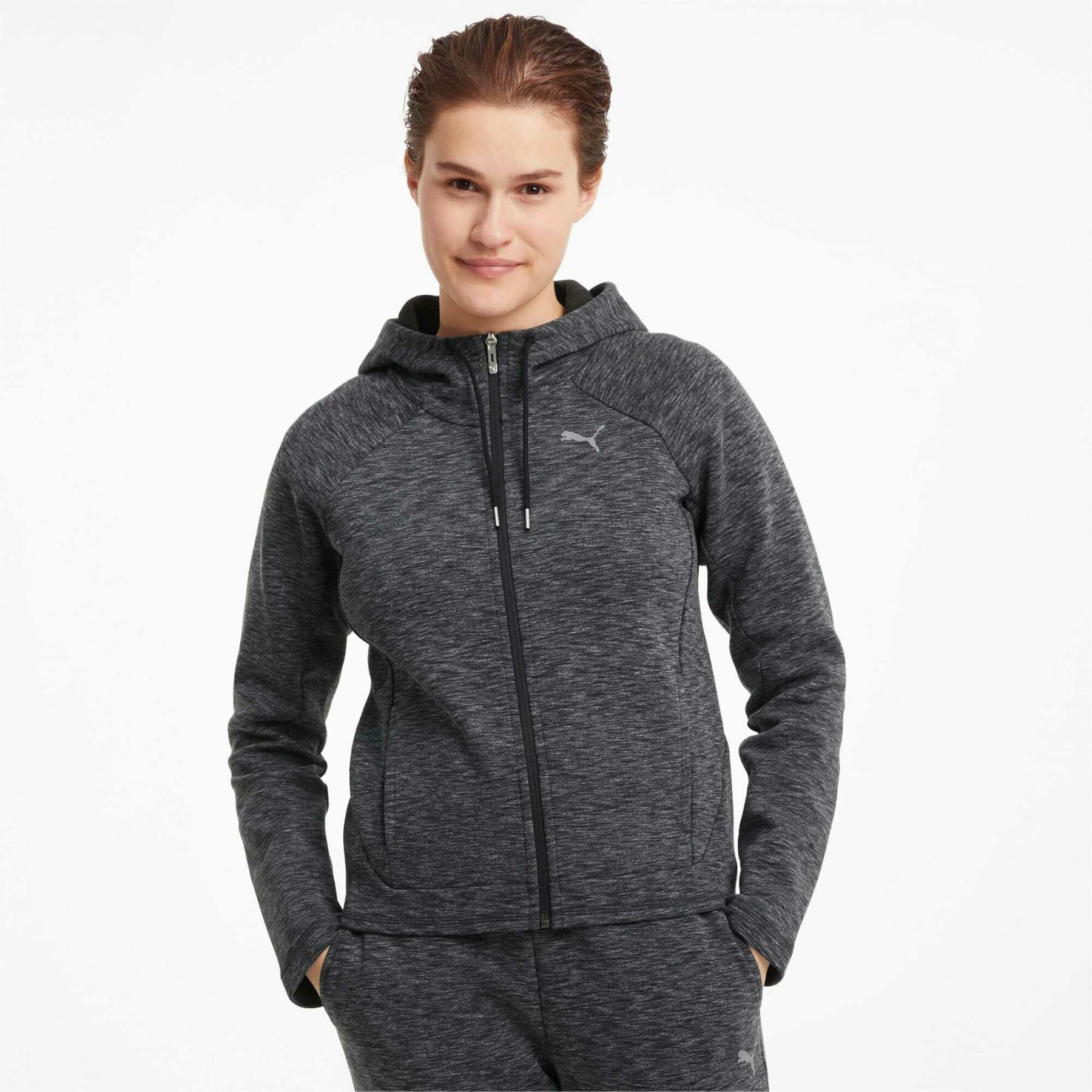 Women's full-zip hoodie Puma Evostripe
