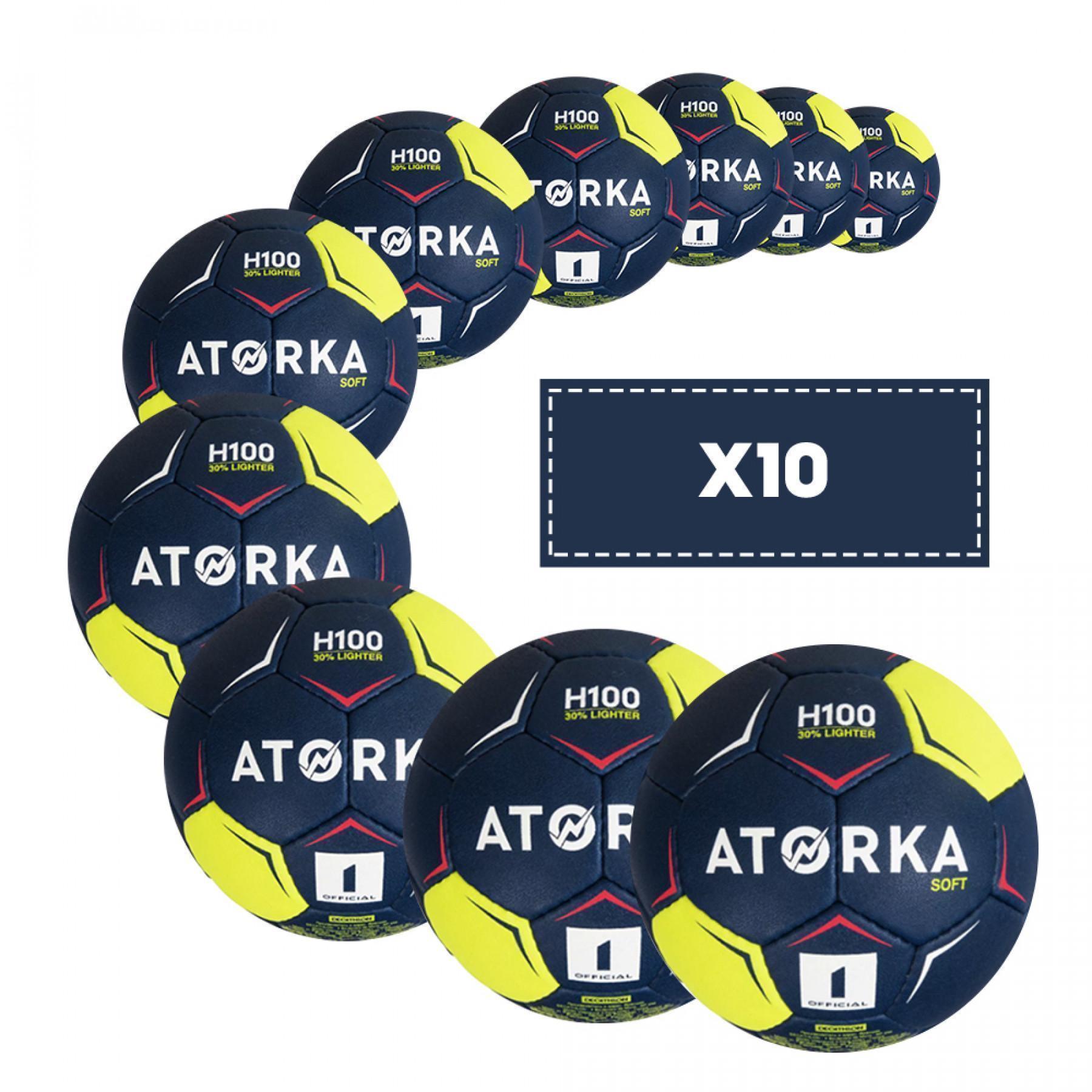 Pack of 10 children's balloons Atorka H100 Soft - Taille 1