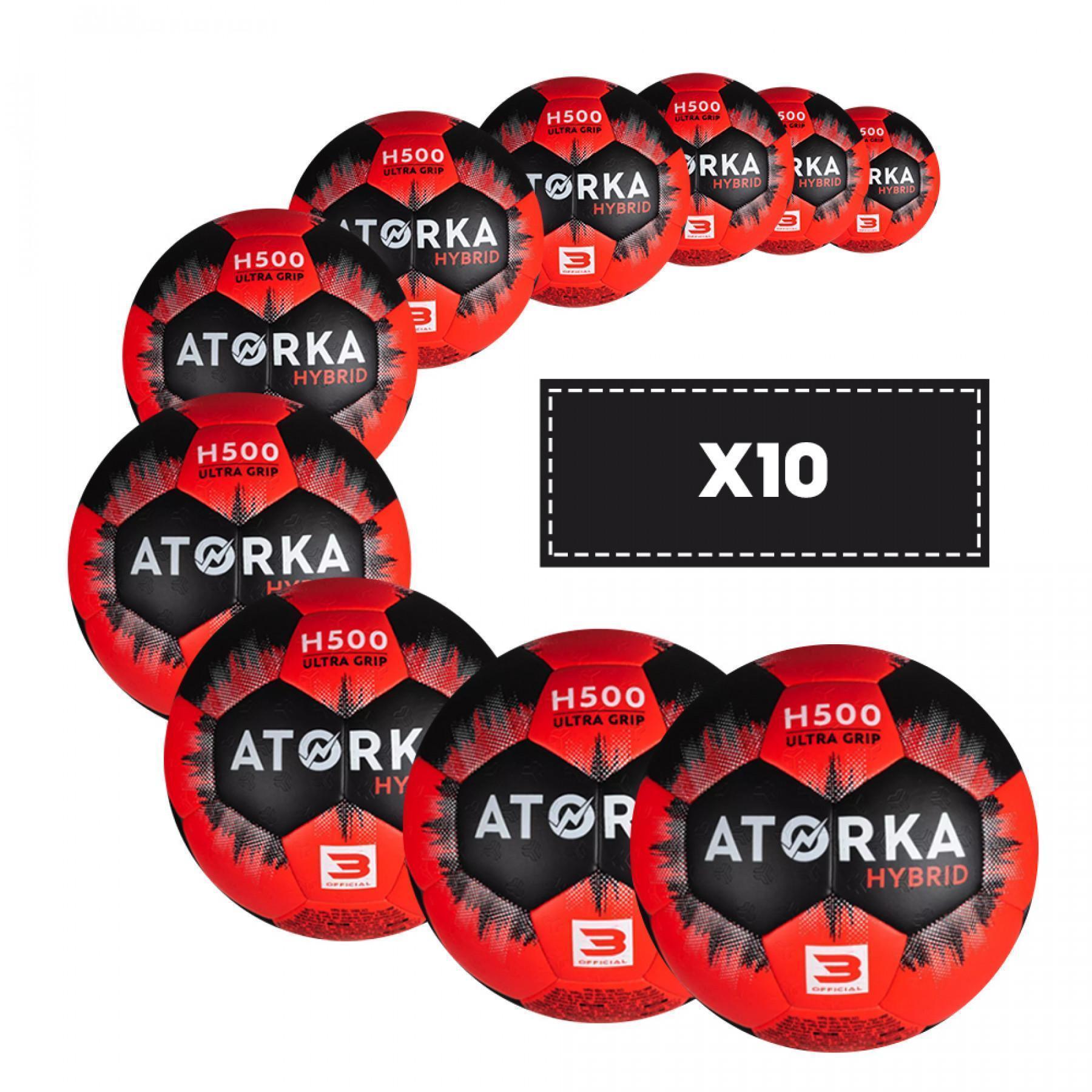 Pack of 10 balloons Atorka H500 - Taille 3 rouges