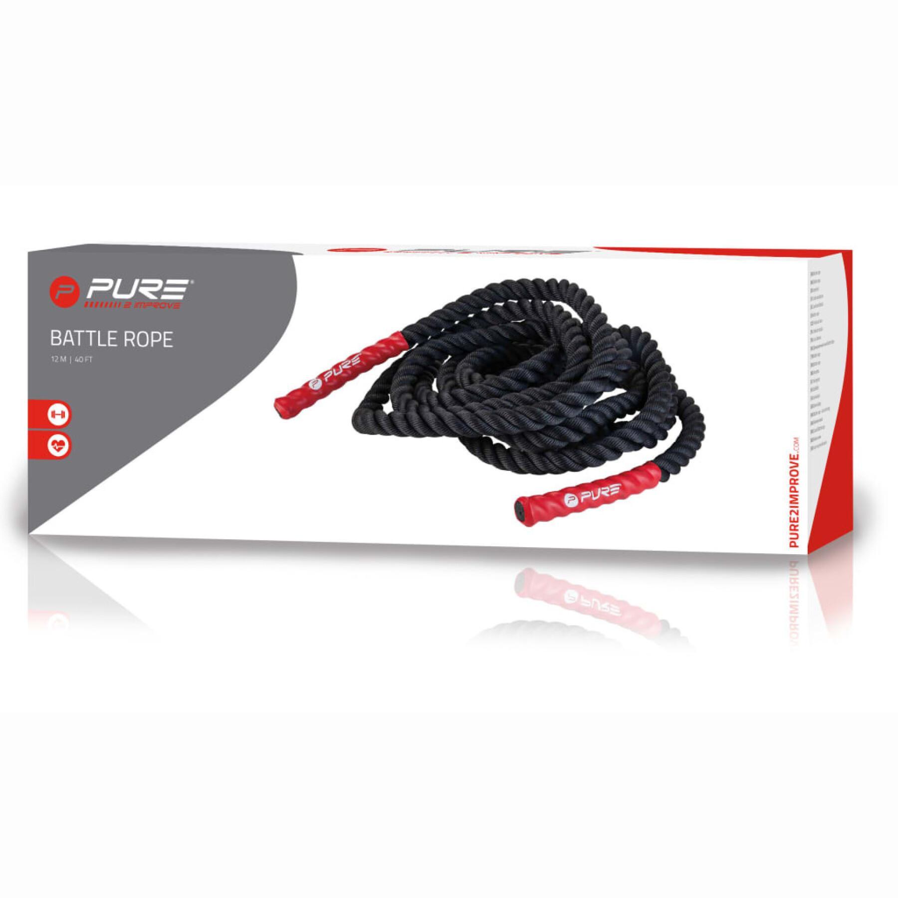 Wave rope Pure2Improve 12m - Wave strings - Crossfit - Physical