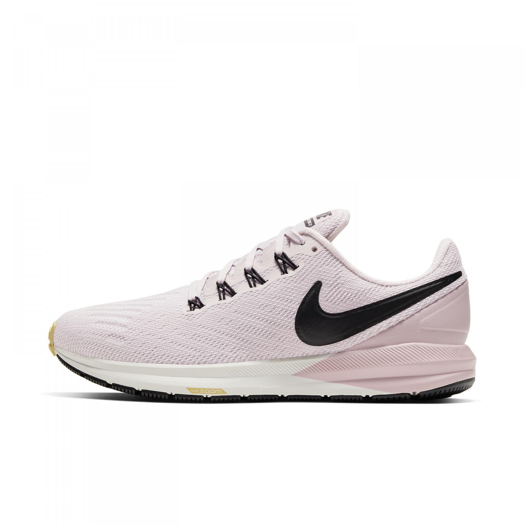nike air zoom structure 22 black pink