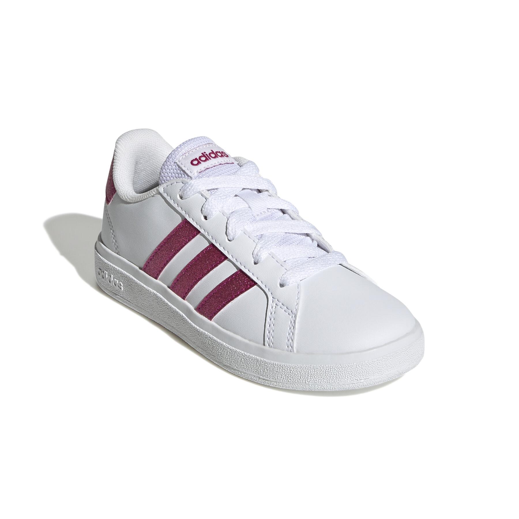 Children's lace-up sneakers grand court adidas