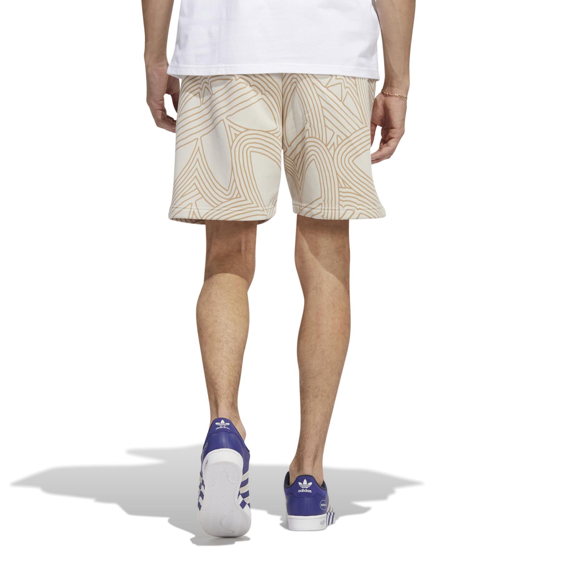 Shorts printed on the whole adidas Originals Athletic Club