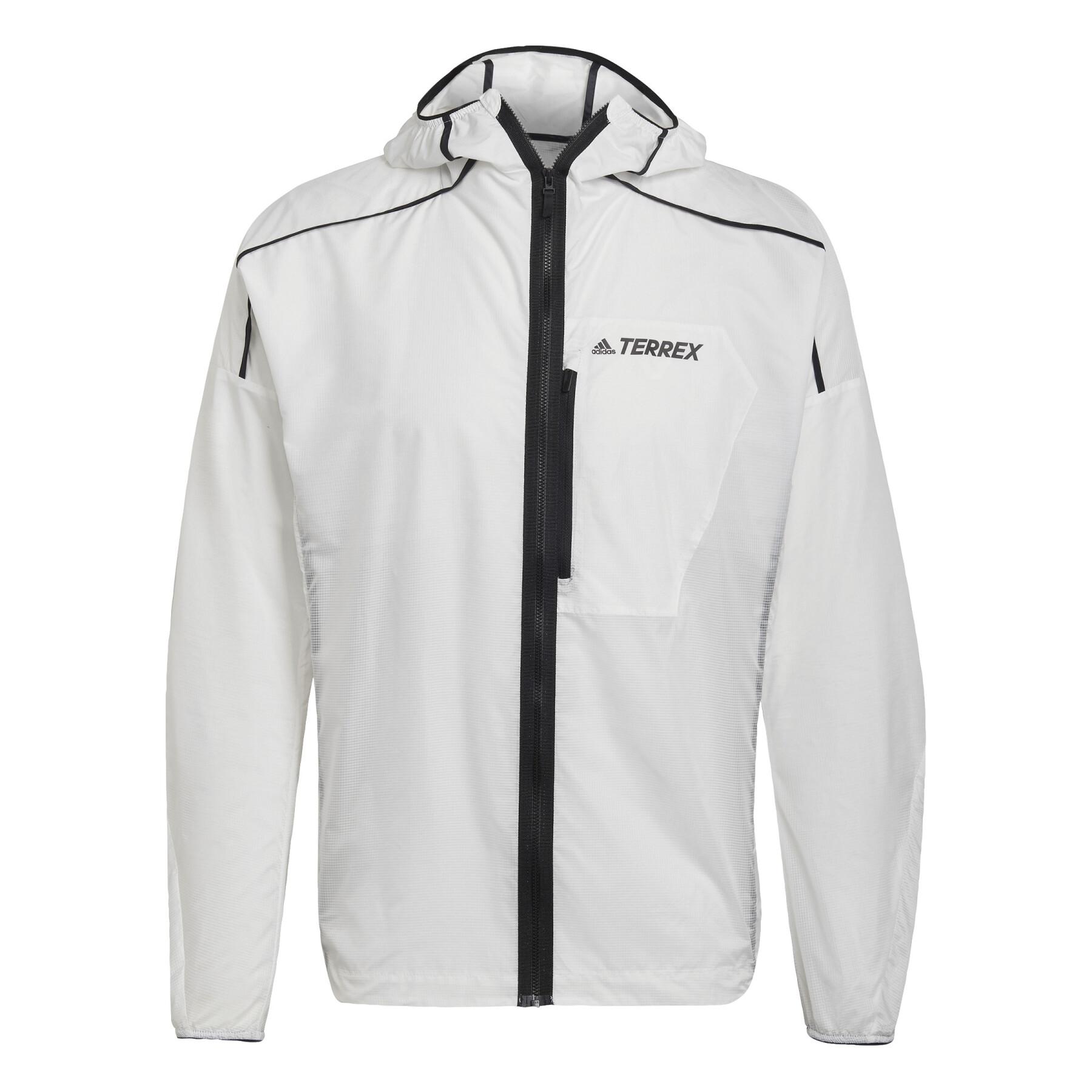 Waterproof jacket adidas Terrex agravic Windweave - Clothing Running ...