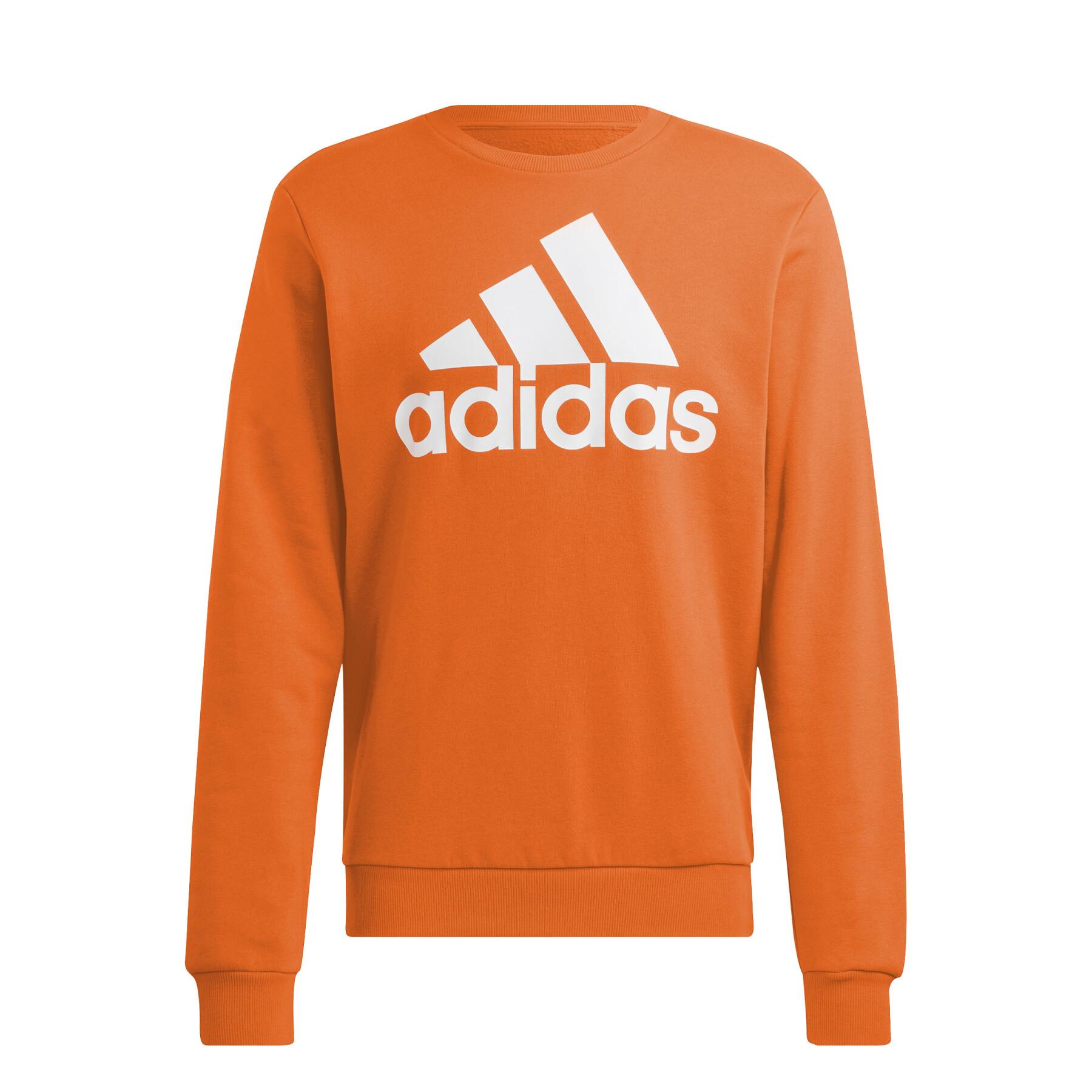 Sweatshirt with large logo adidas Essentials