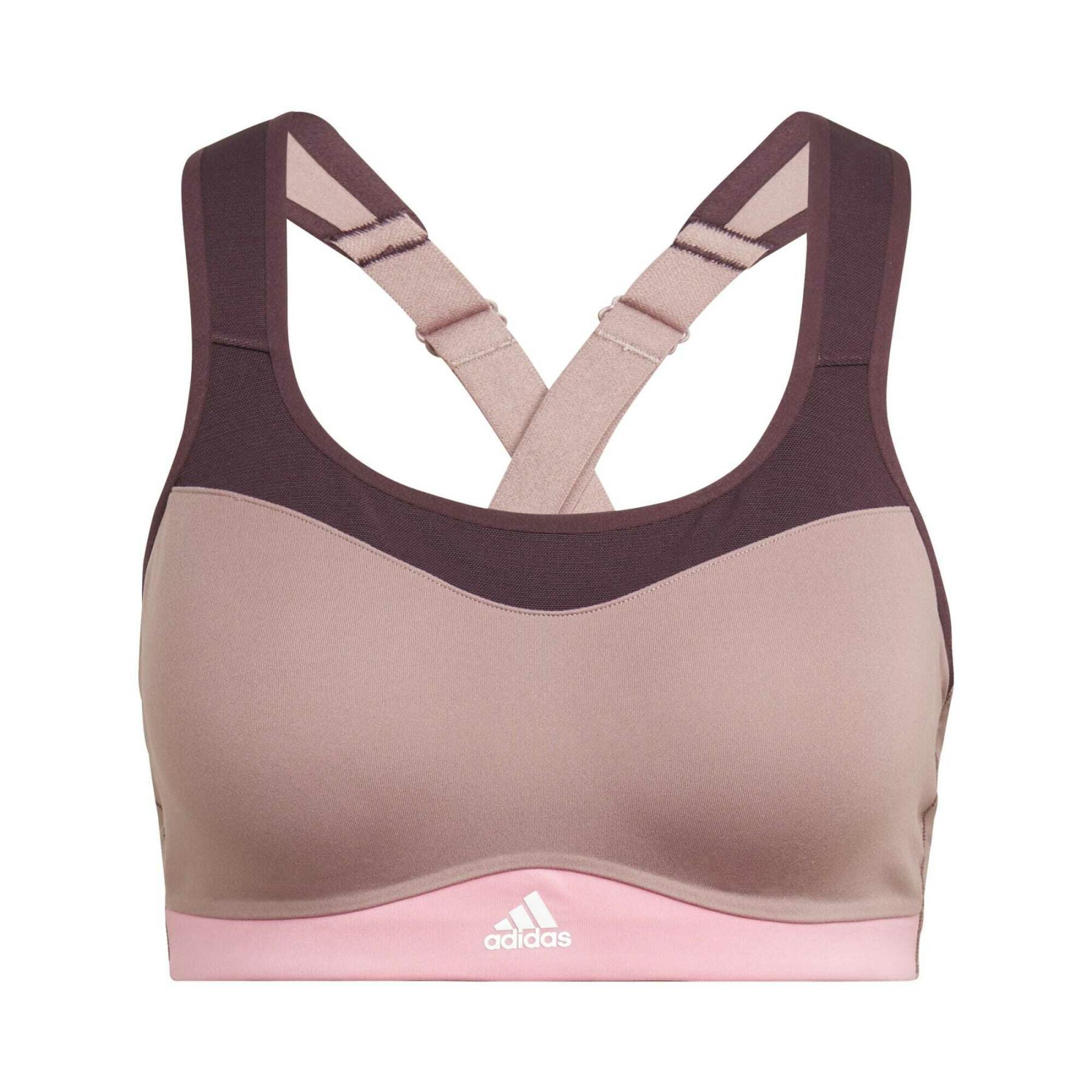 High support training bra for women adidas TLRD Impact - Textile - Handball  wear
