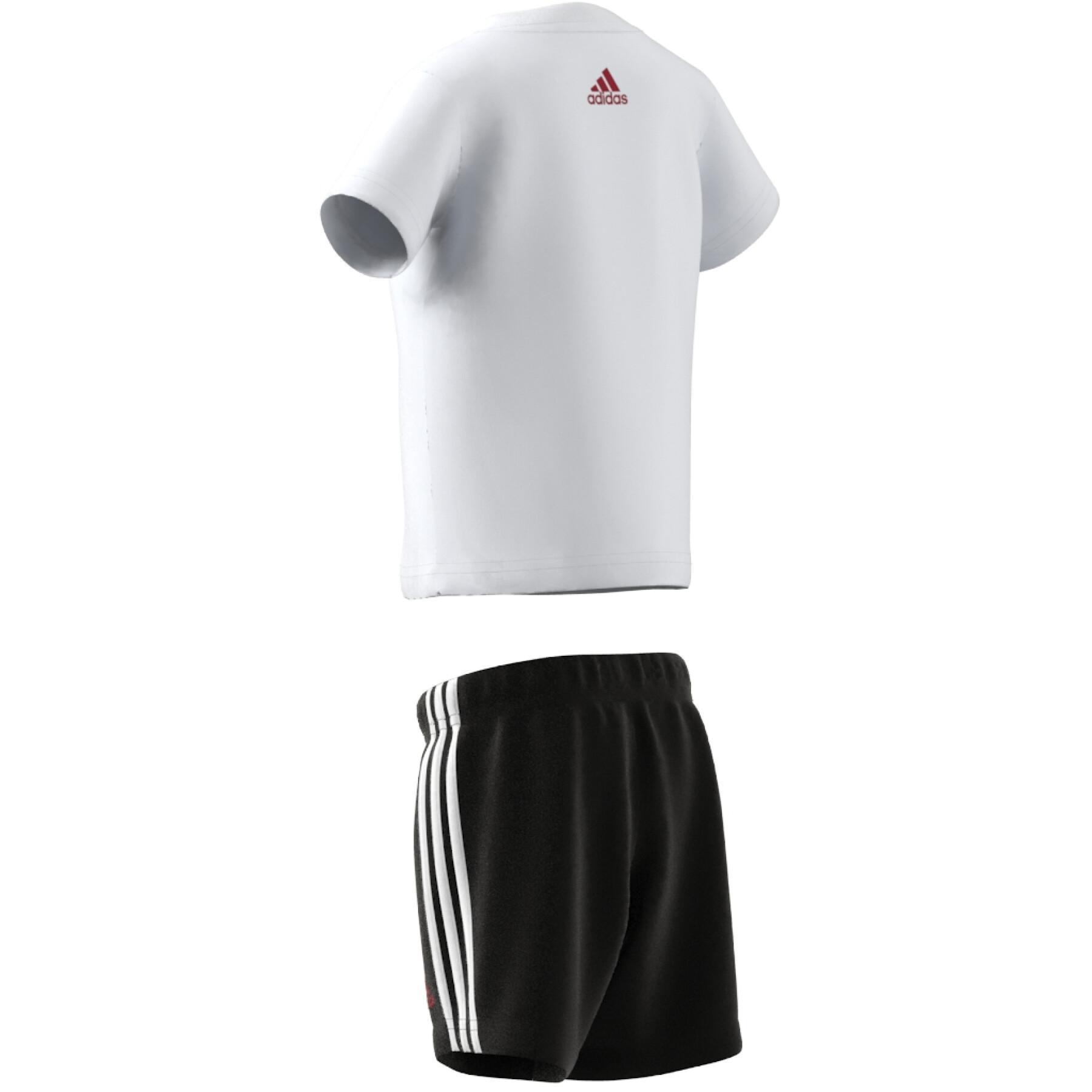 Organic t-shirt Lifestyle and Brands shorts - - 3-Stripes - adidas Lineage cotton adidas Essentials set