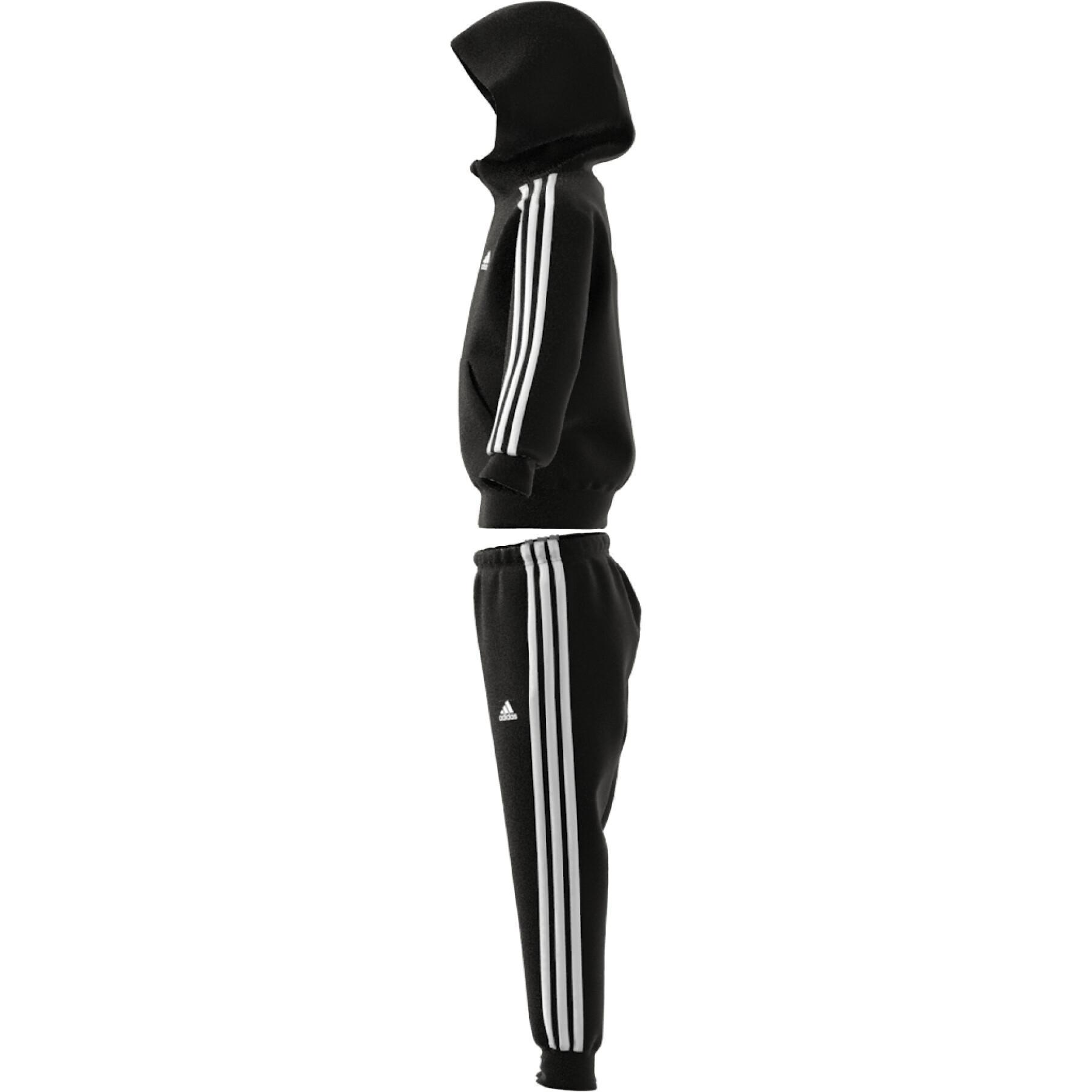 Children\'s tracksuit adidas 3-Stripes Essentials Shiny - Jackets and  tracksuits - Textile - Handball wear