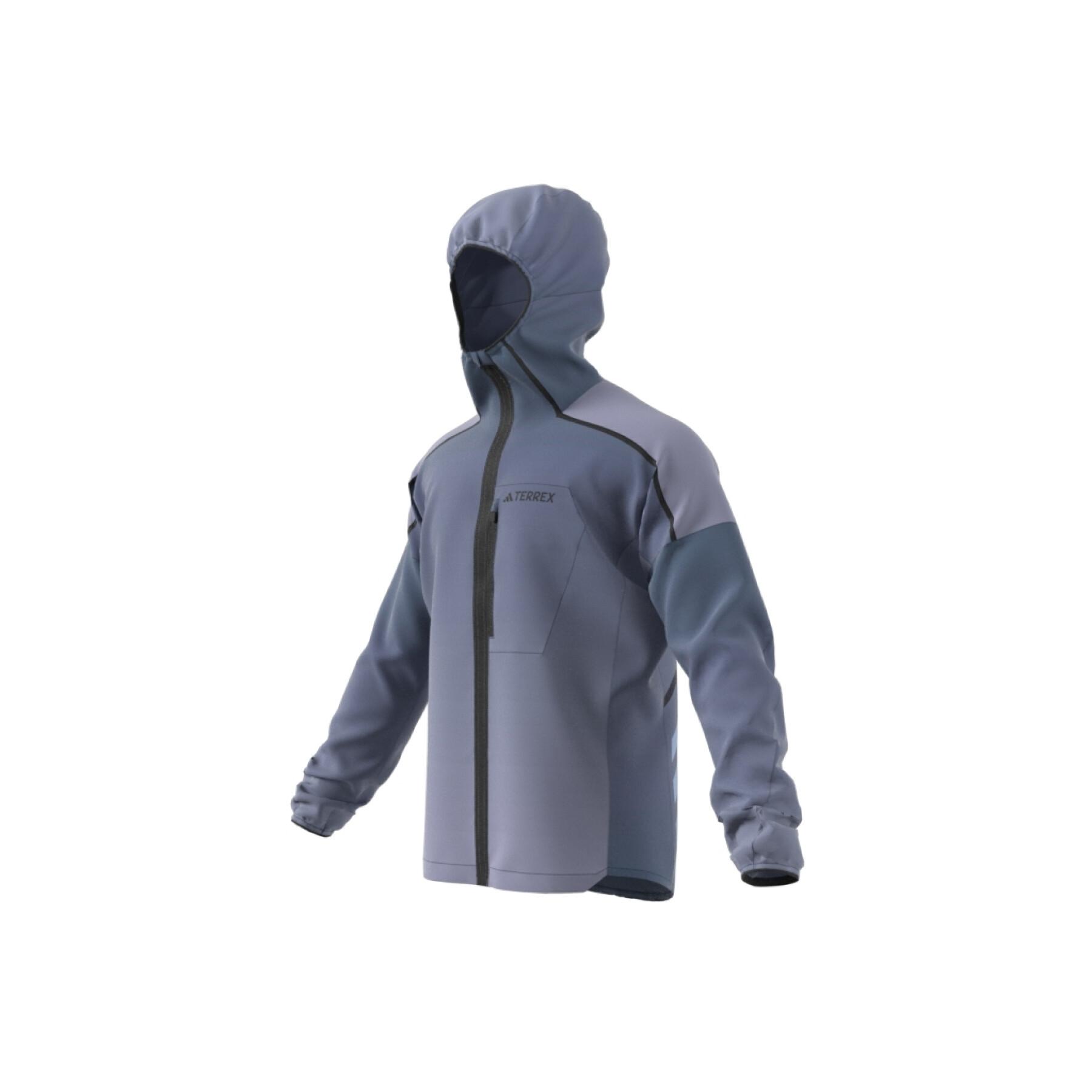 Waterproof jacket adidas Terrex Agravic Windweave