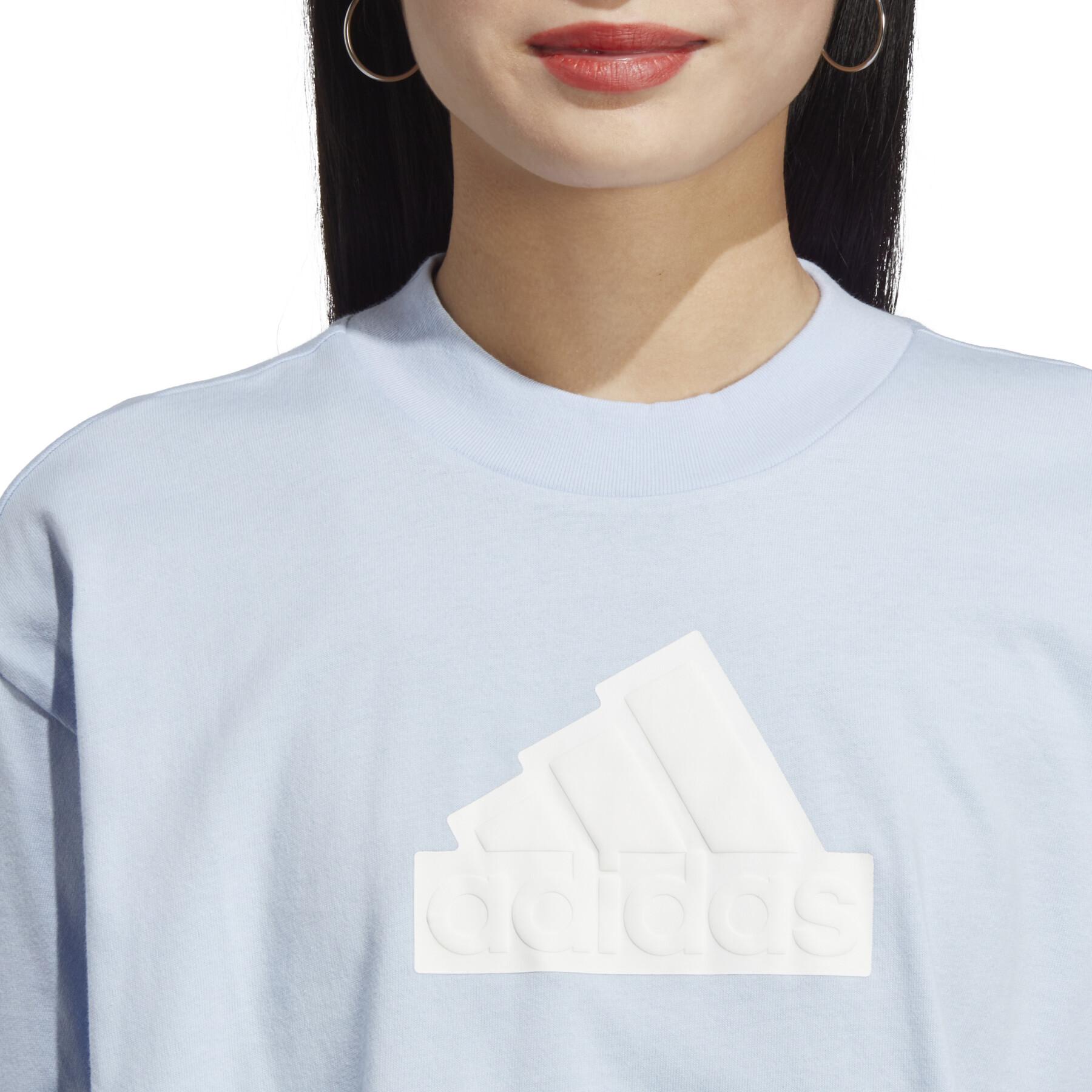 Women's boyfriend T-shirt adidas Future Icons Badge of Sport