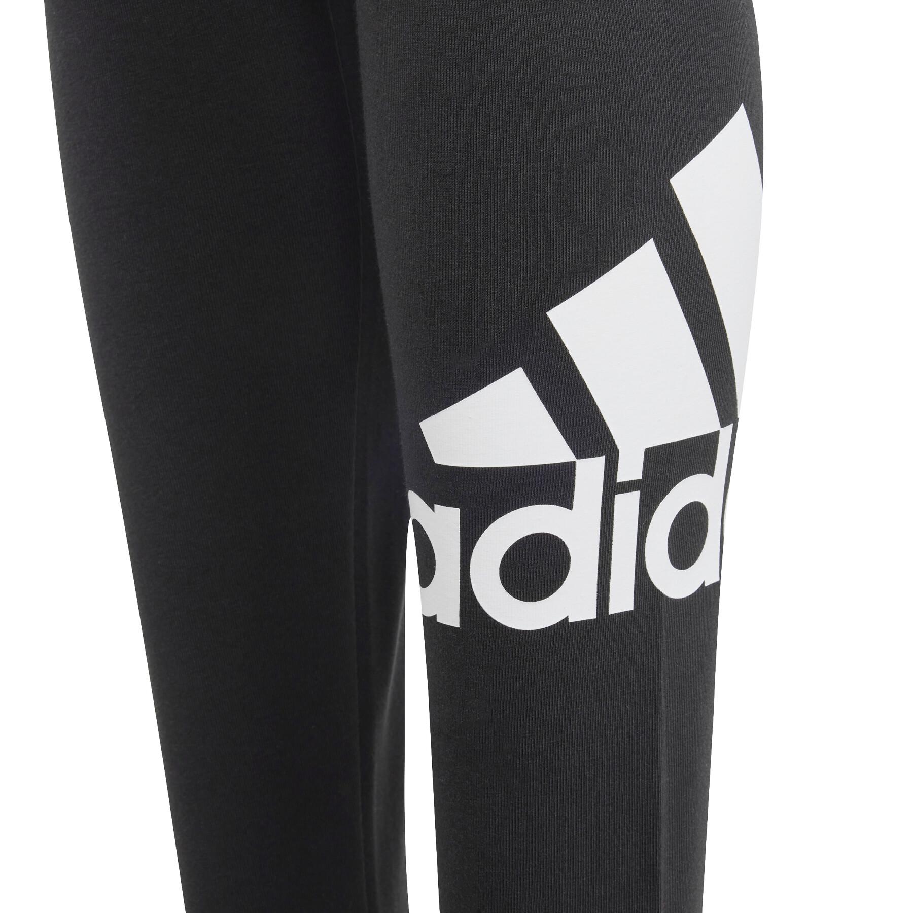 Legging adidas cotton Baselayers Handball Essentials - Big - wear Textile girl Logo -