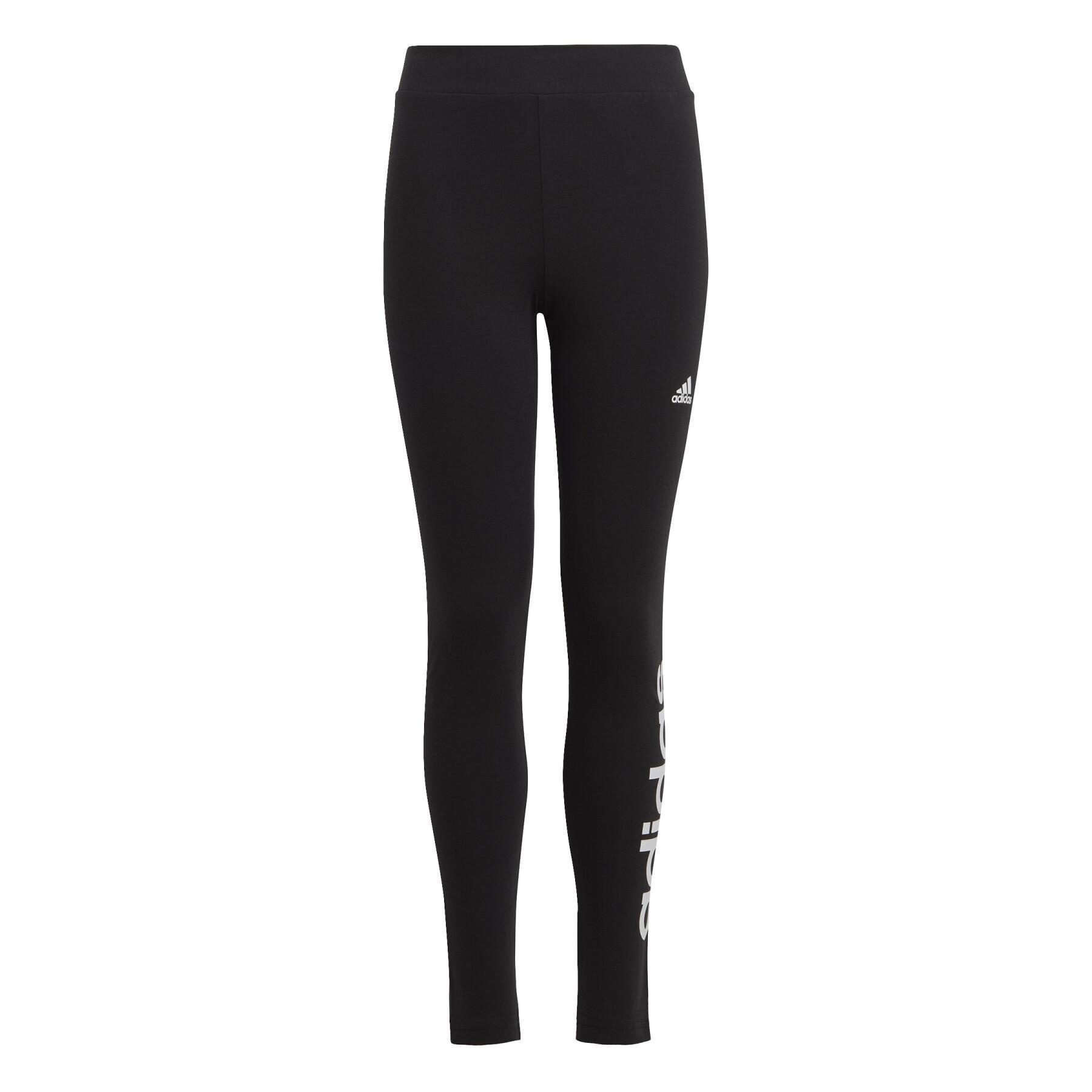 Legging cotton girl adidas Essentials Linear Logo - Baselayers - Women\'s  wear - Handball wear | Sport-T-Shirts