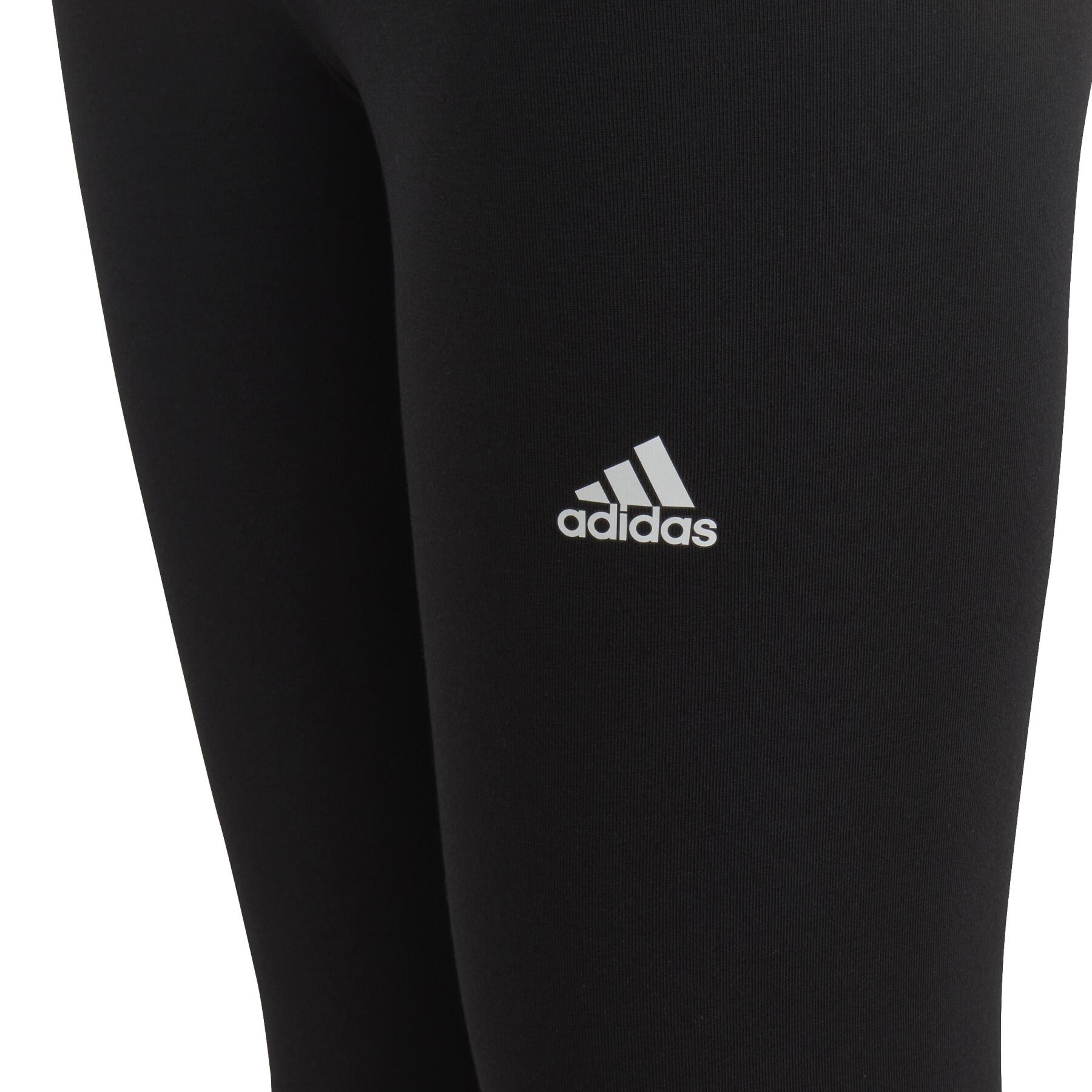 Legging cotton girl adidas Linear wear - - Handball wear Women\'s - Essentials Baselayers Logo