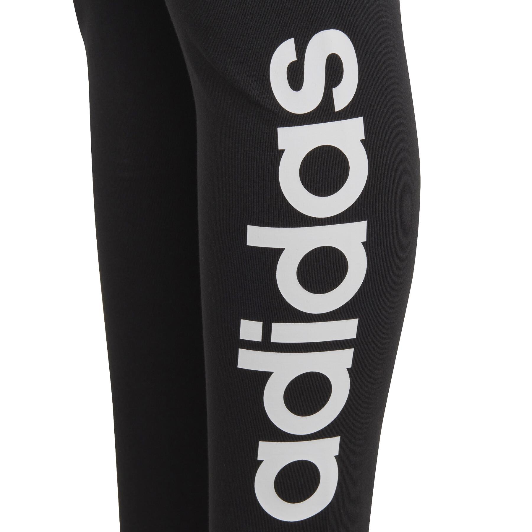 Legging cotton Linear - girl Handball - Essentials wear Logo Women\'s Baselayers - wear adidas