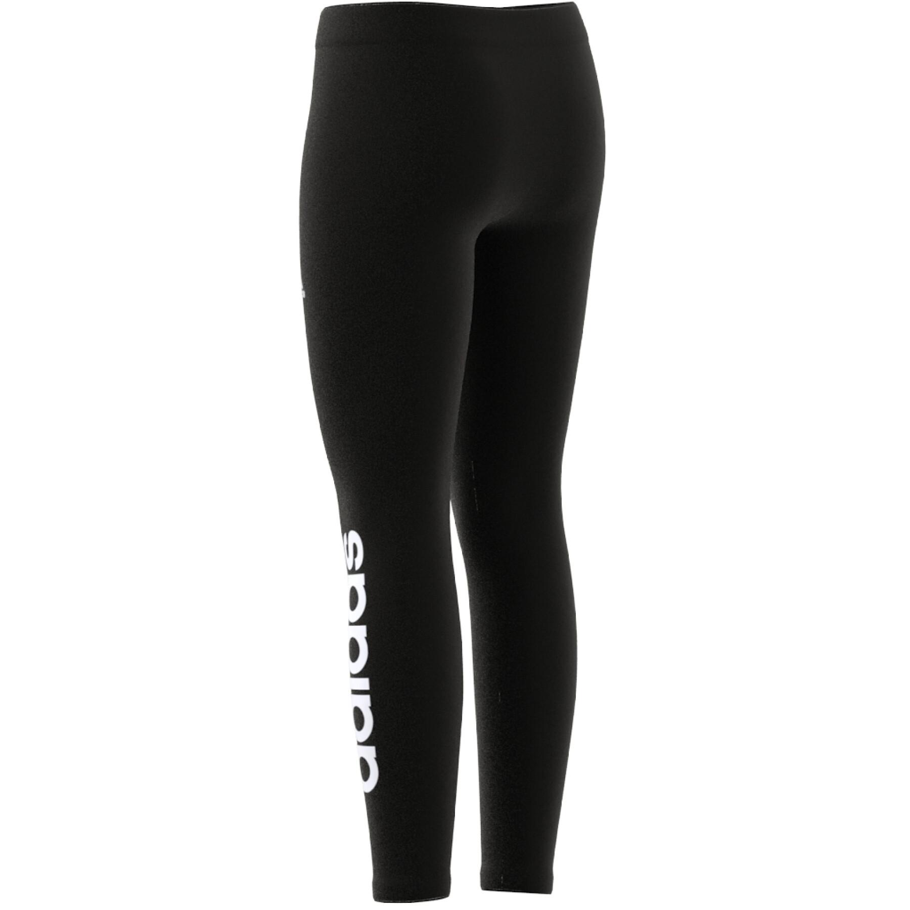 Legging cotton girl adidas Essentials Linear Logo - Baselayers - Women\'s  wear - Handball wear