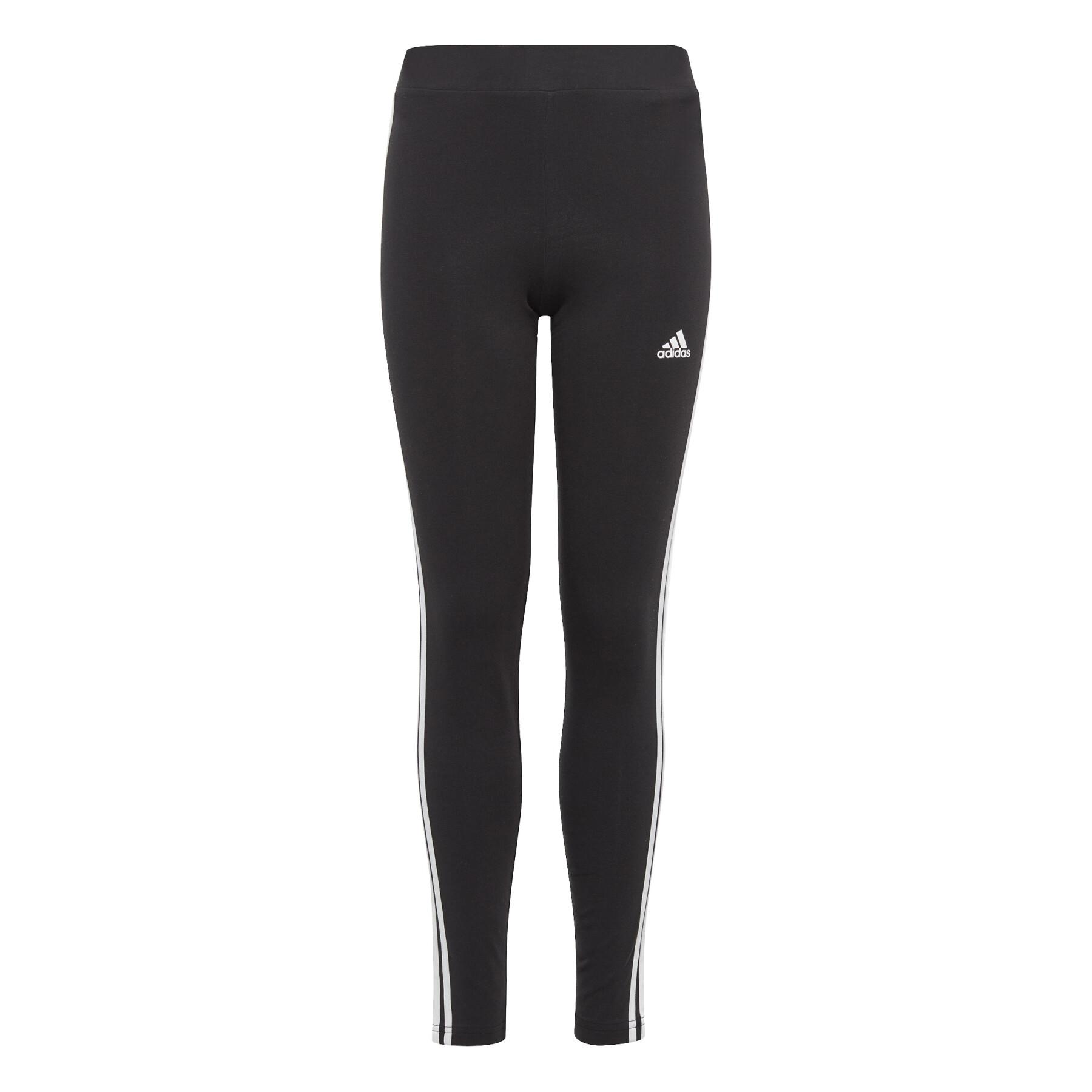 adidas Women's Sportswear 3-Bar Leggings, Black, X-Small at