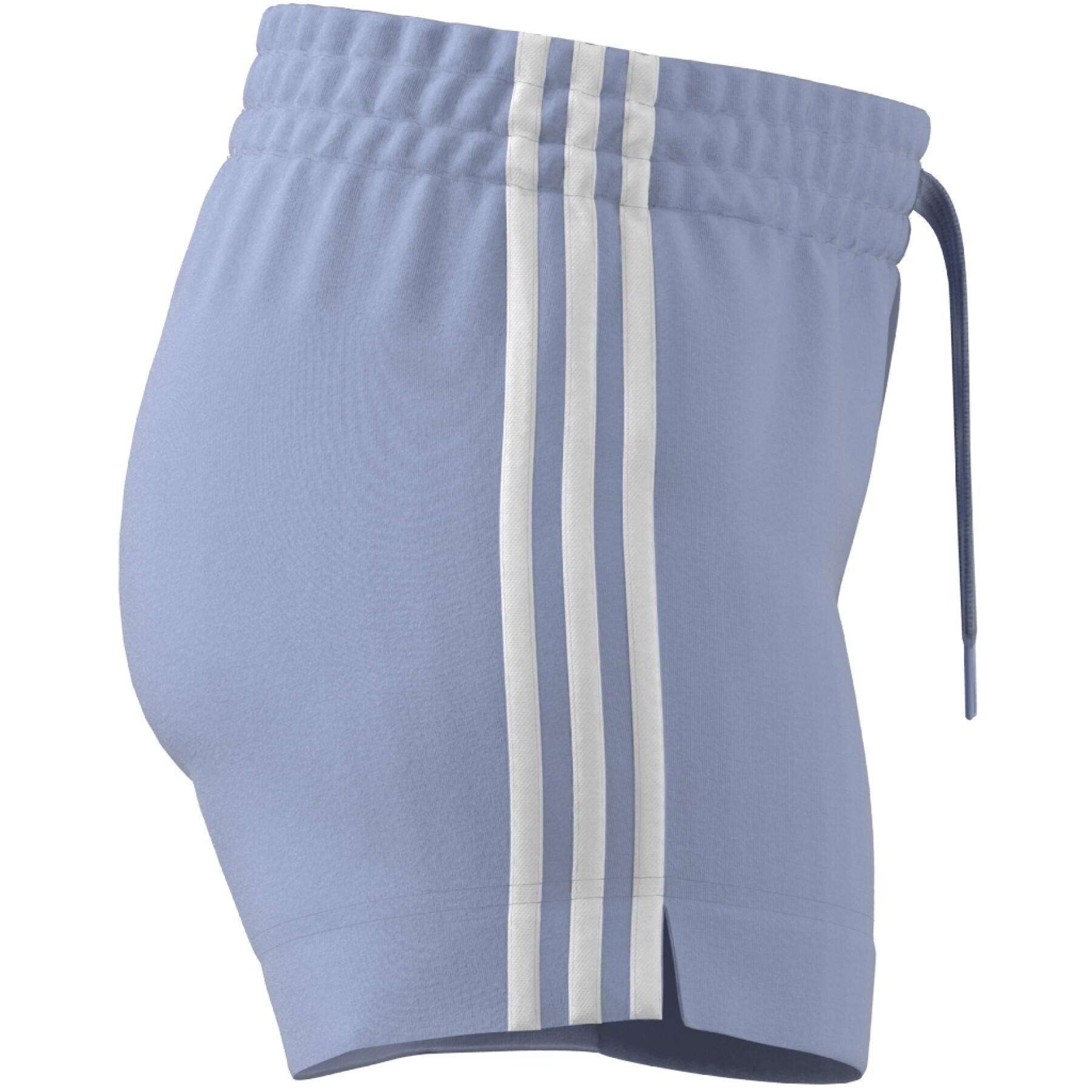 Women's slim-fit shorts adidas Essentials 3-Stripes