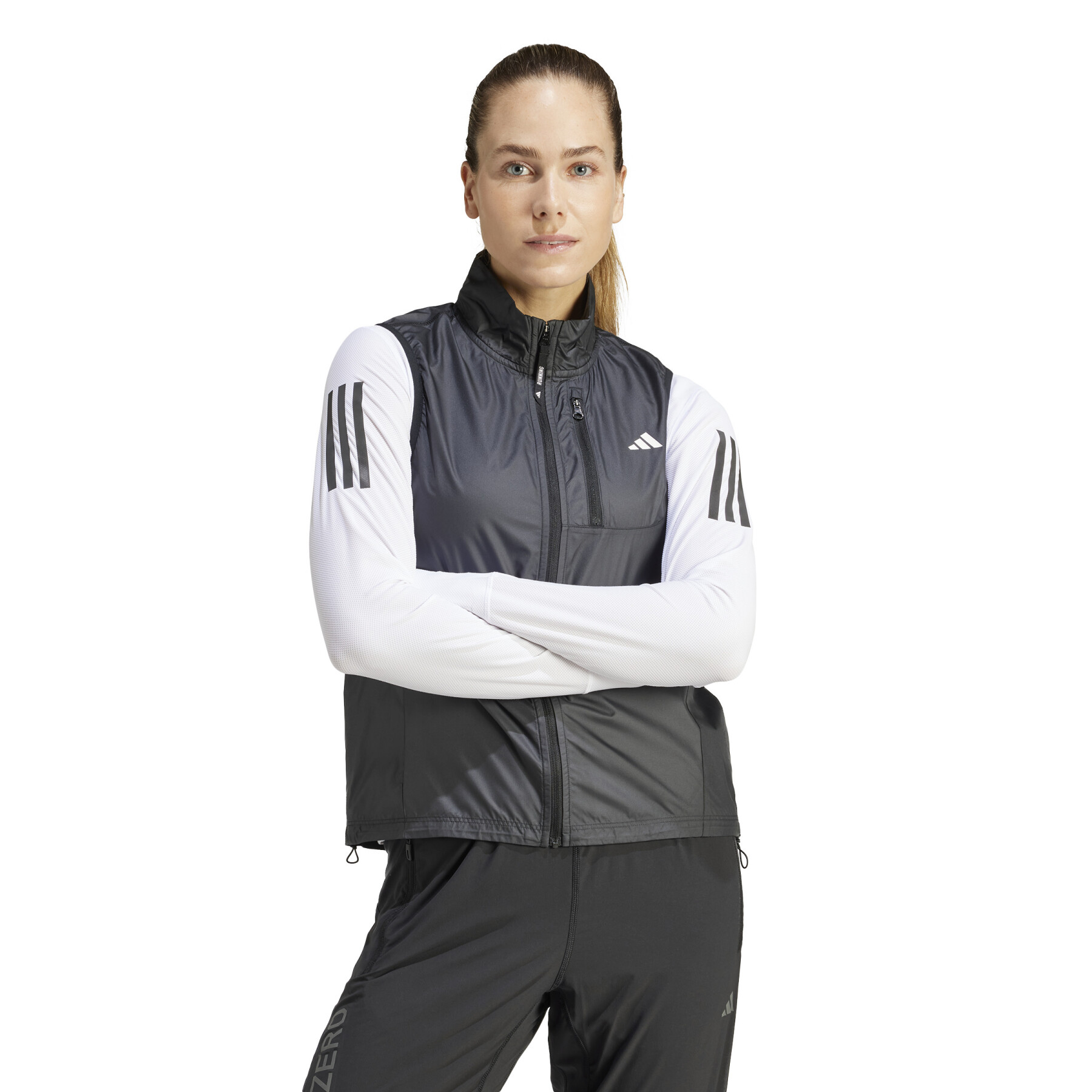 Sleeveless jacket for women adidas Own the Run