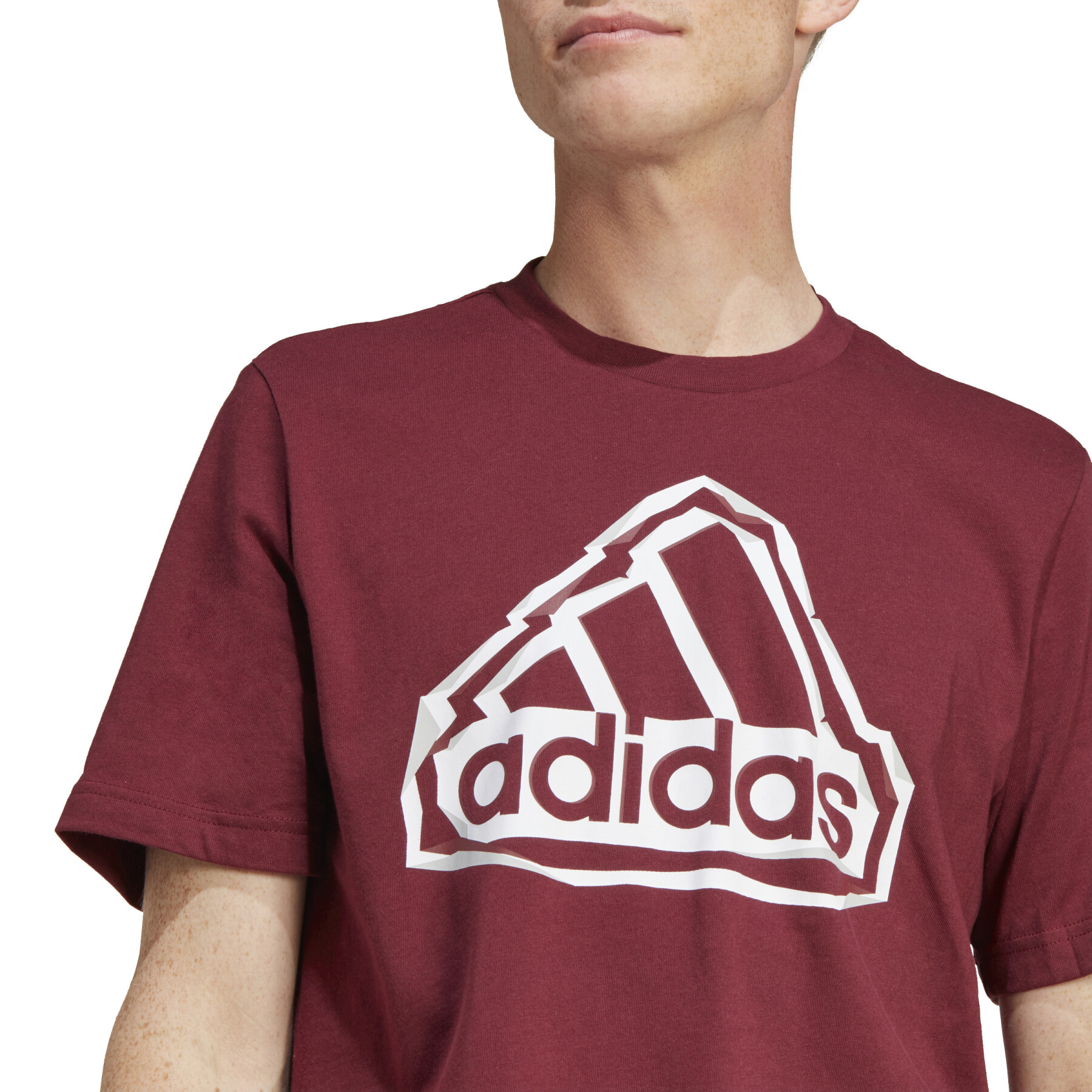 Graphic T-shirt adidas Folded Badge
