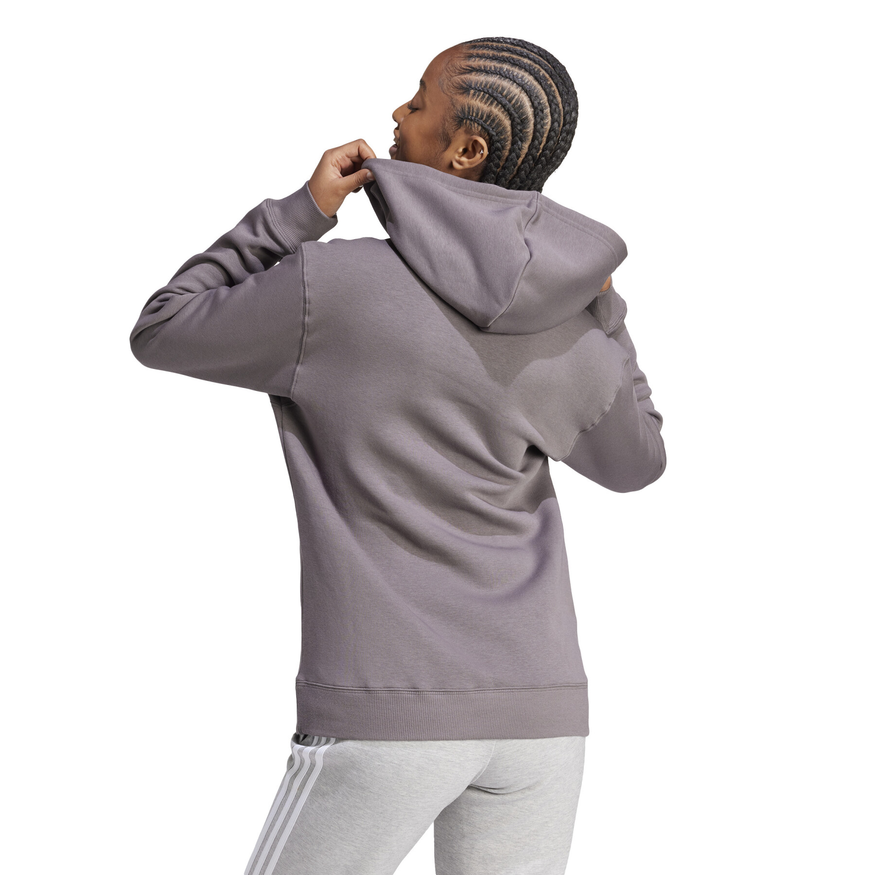 Women's hooded sweatshirt adidas Essentials Big Logo Regular