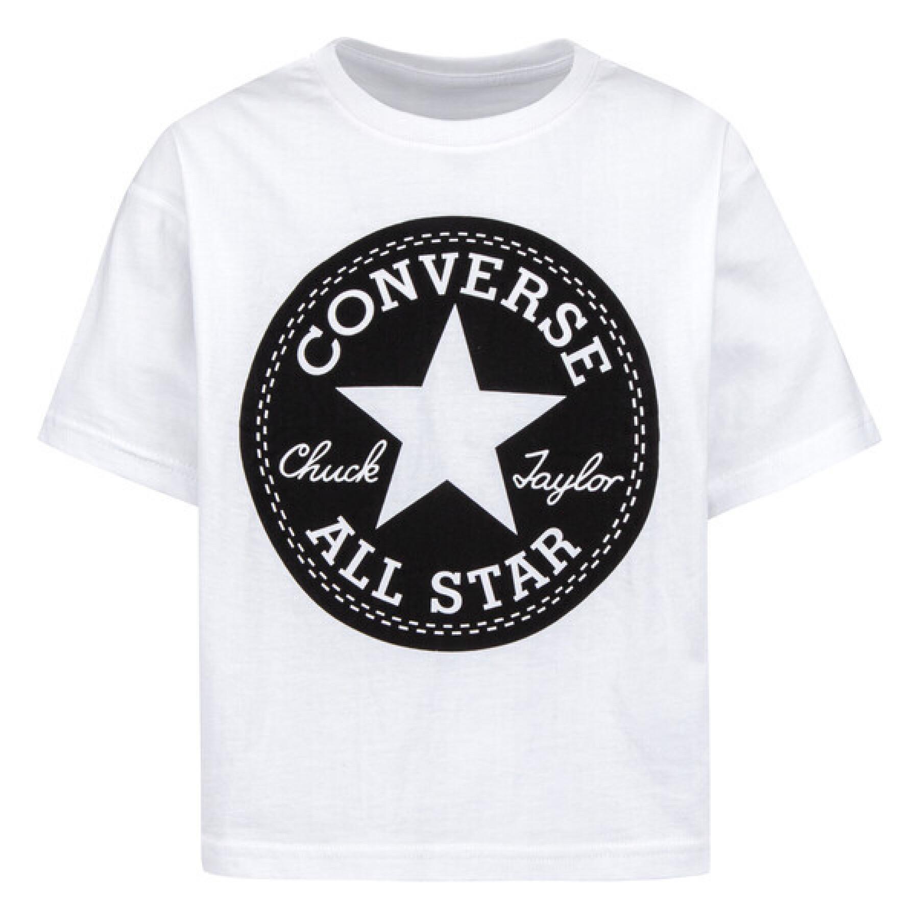 Girl's T-shirt Converse Sig Chuck Patch Boxy