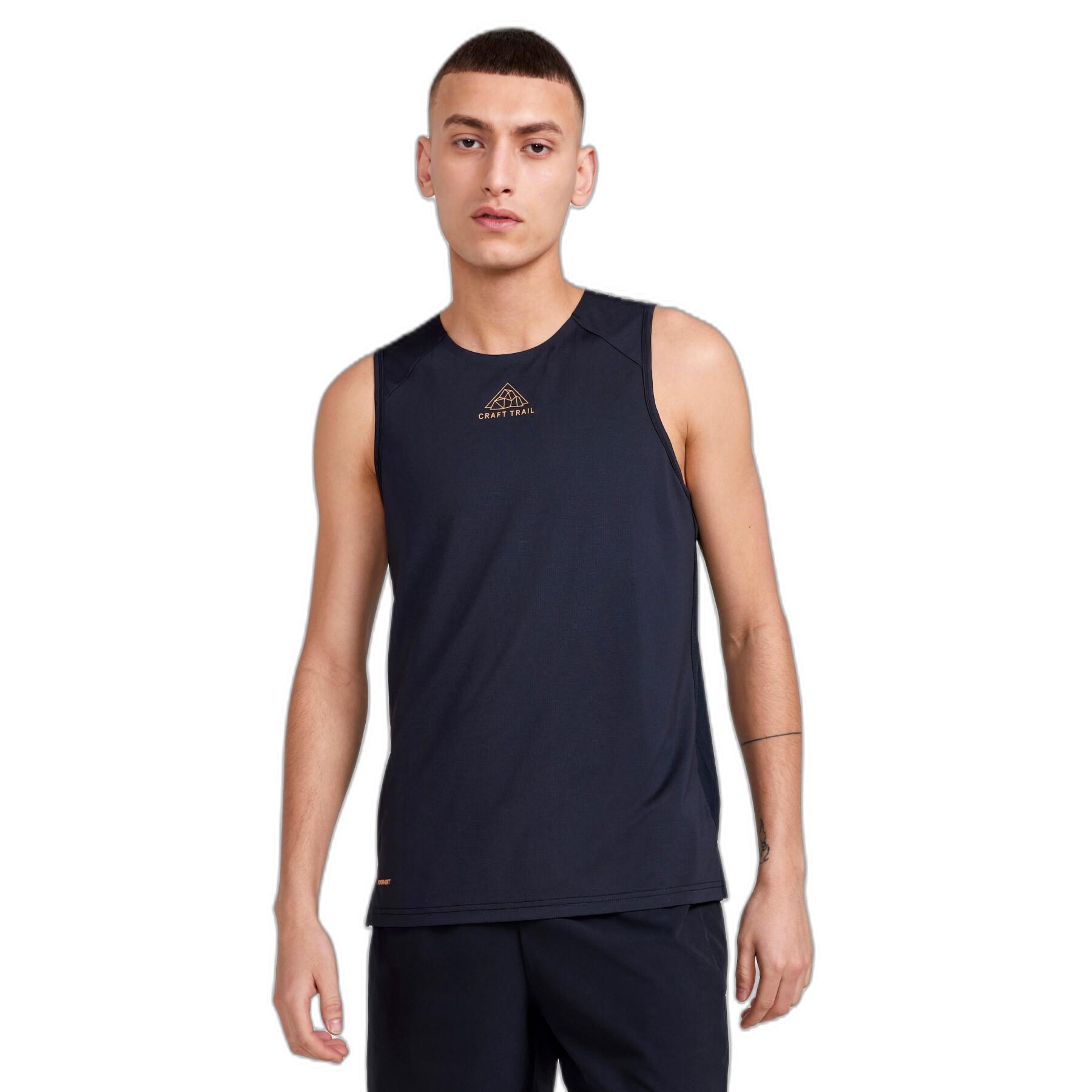 Geplooid zadel opening Tank top Craft Pro Trail Singlet - T-shirts and polos - Textile - Handball  wear