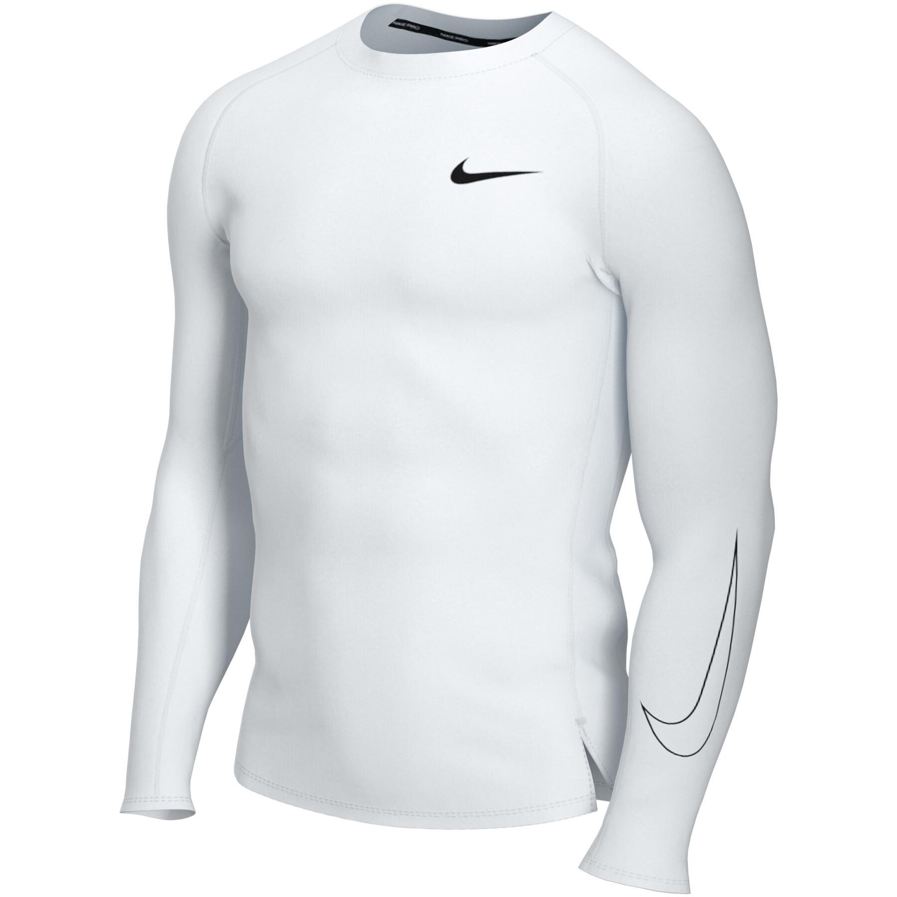 Long sleeve compression jersey Nike NP Dri-Fit - Compression garments - -