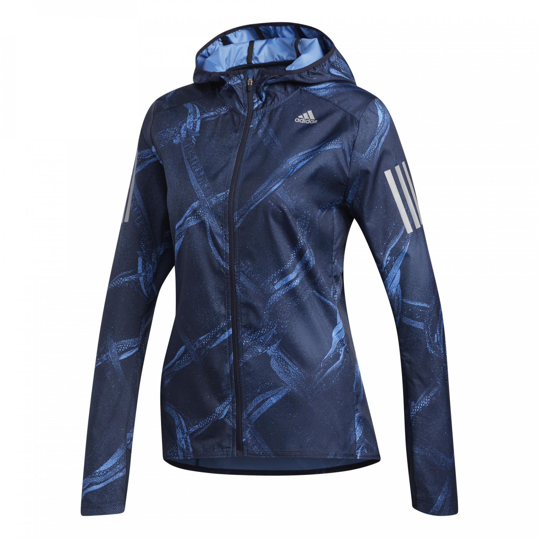 Women's jacket adidas Own the Run Graphic