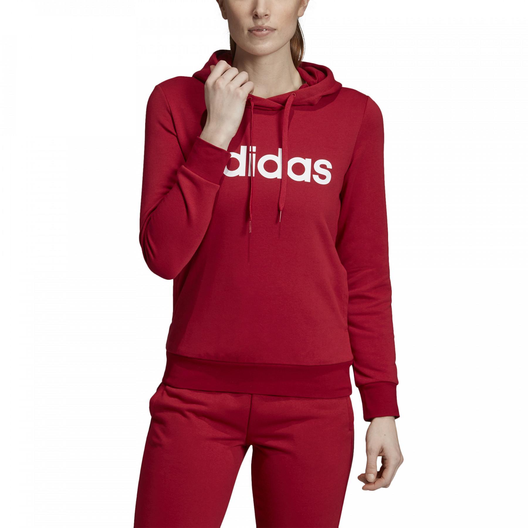 Women's hoodie adidas Essentials Linear over