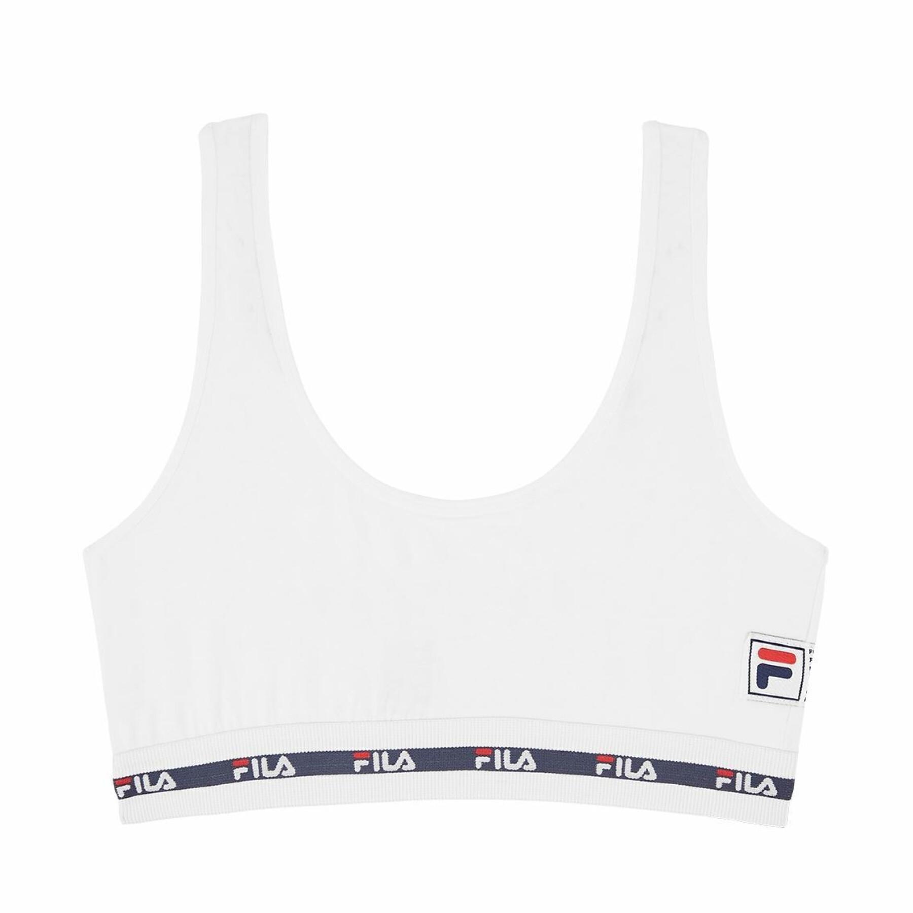 Pack of 2 sports bras in cotton Fila