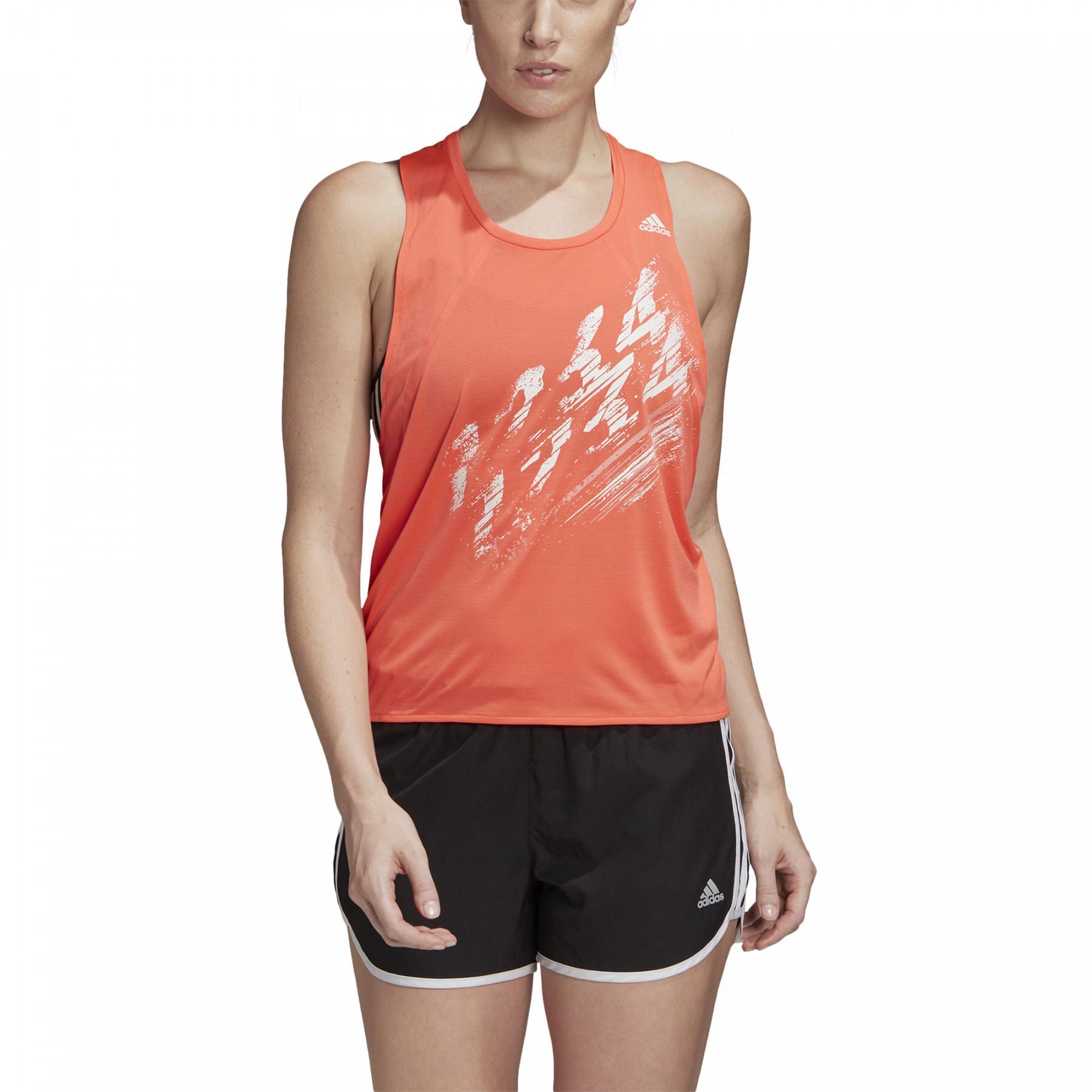 No es suficiente metodología Cielo Women's tank top adidas Speed - Baselayers - Textile - Handball wear