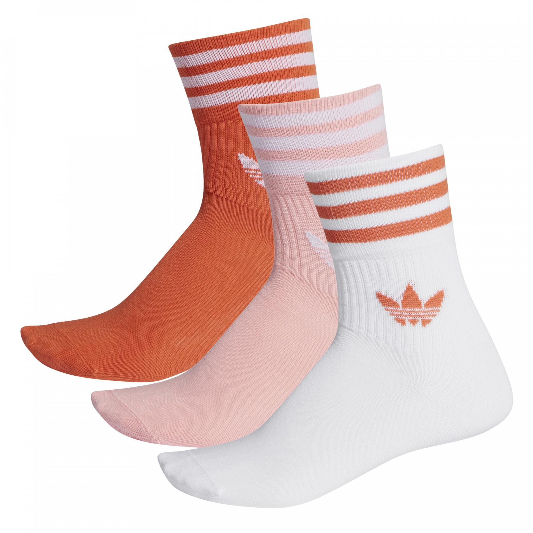 Mid-calf socks adidas originals (3 paires)