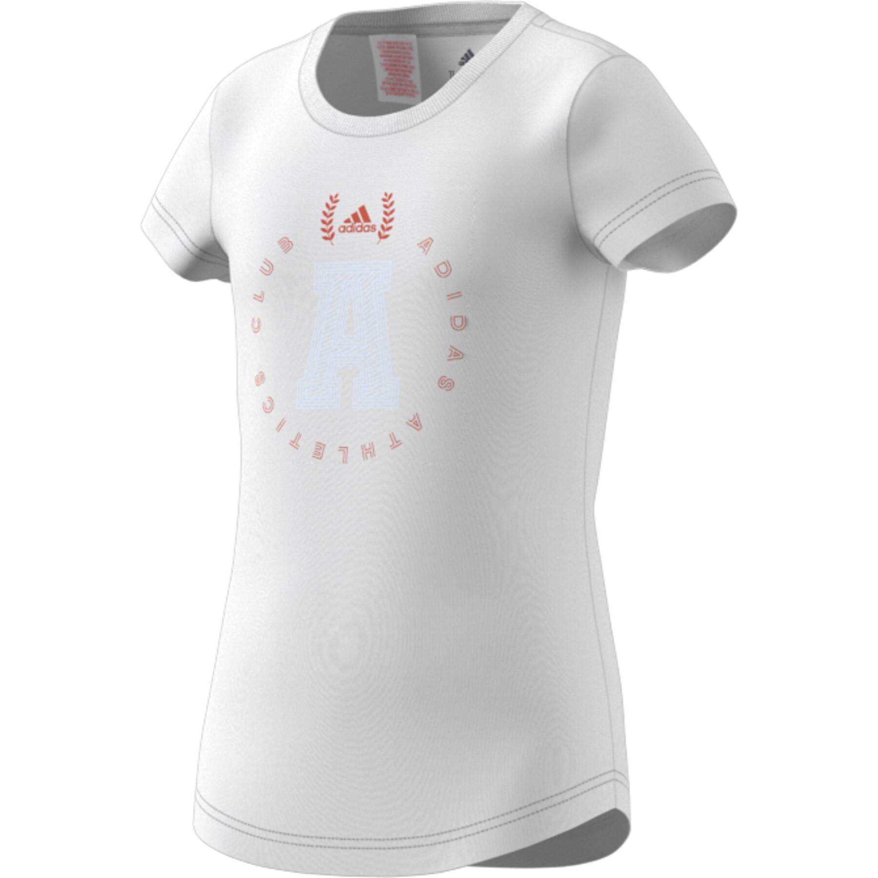 Girl's T-shirt adidas Athletics Club Graphics