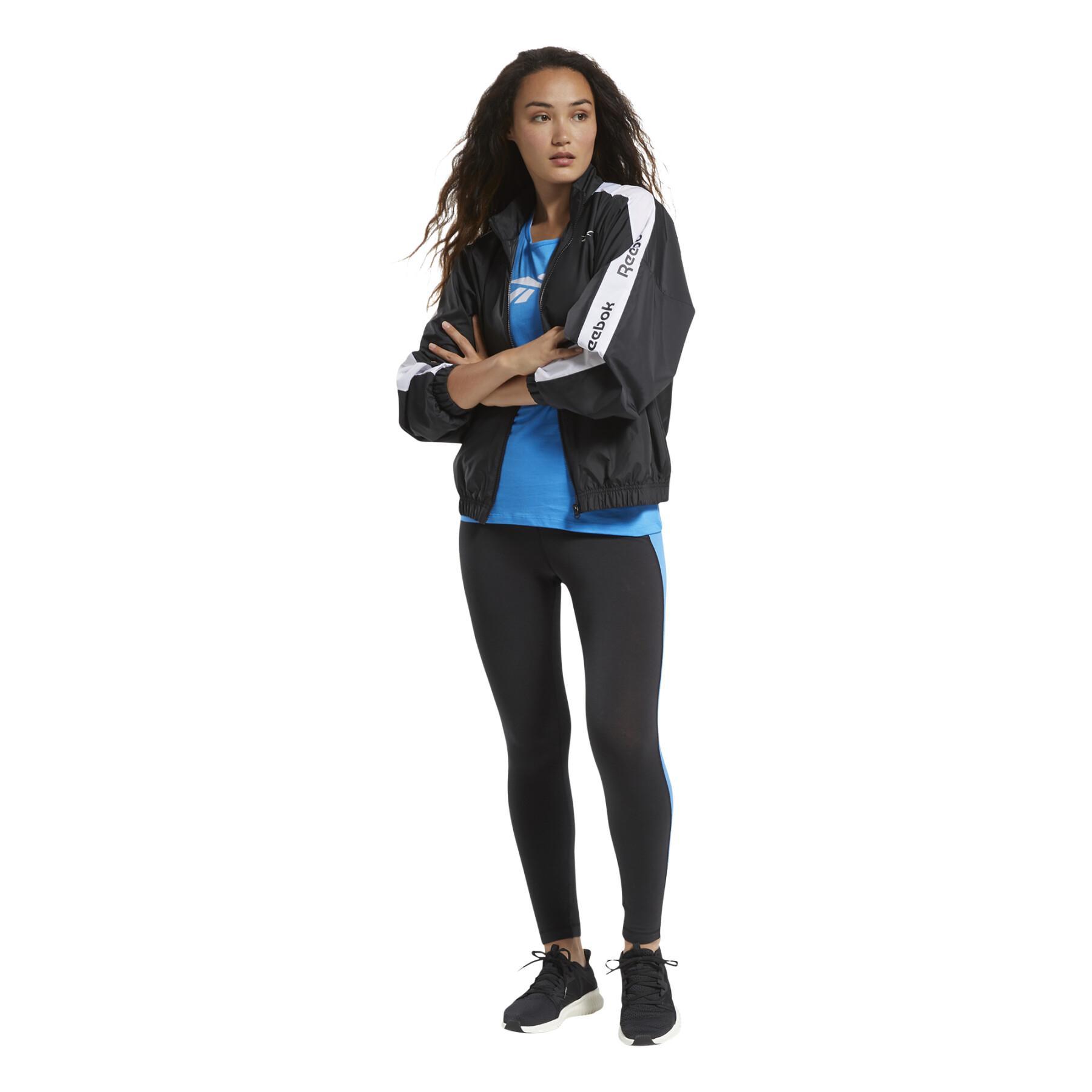 Women's jacket Reebok Training Essentials Woven Linear Logo