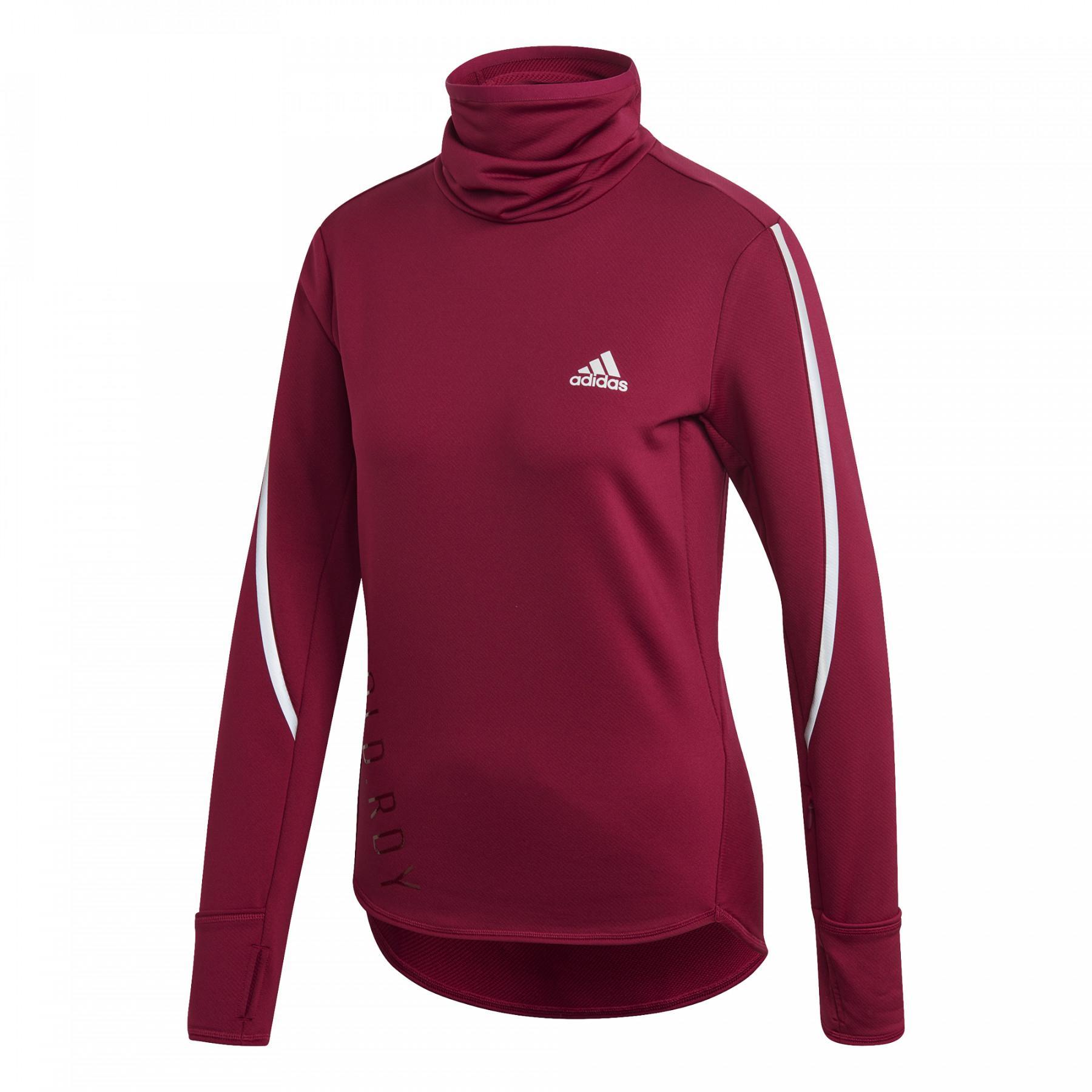 Sweatshirt woman adidas Cold.rdy Cover-Up